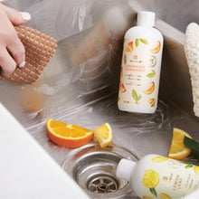 Thymes Lemon Leaf Surface Scrub for home cleaning
