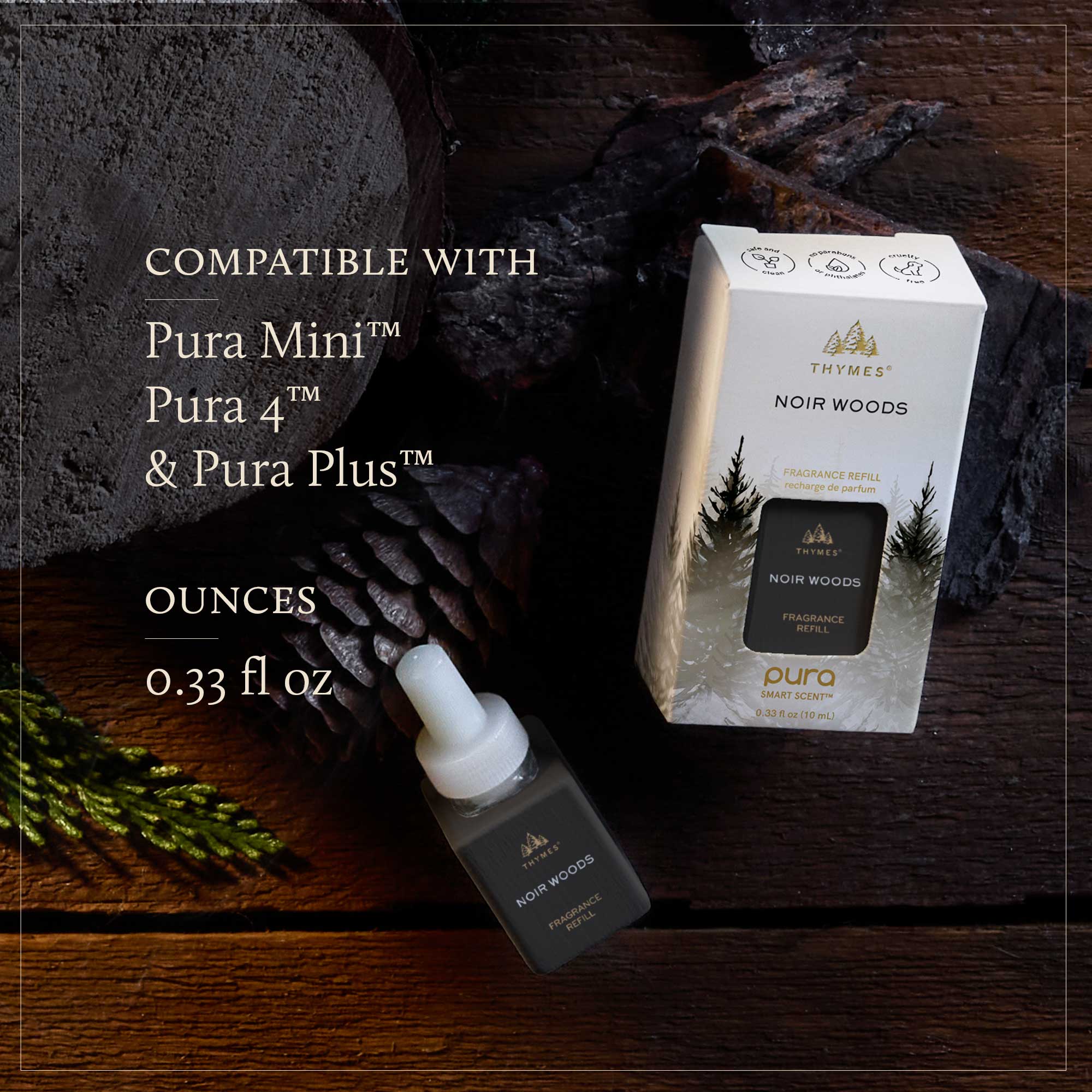 Noir Woods Pura® Diffuser Refill – Thymes