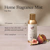 Thymes home fragrance mist bottle with figs on a neutral background
