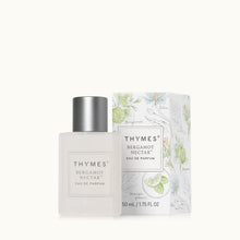 Thymes Bergamot Nectar eau de parfum bottle and packaging on a white background