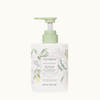 Thymes Eucalyptus body lotion bottle on a white background