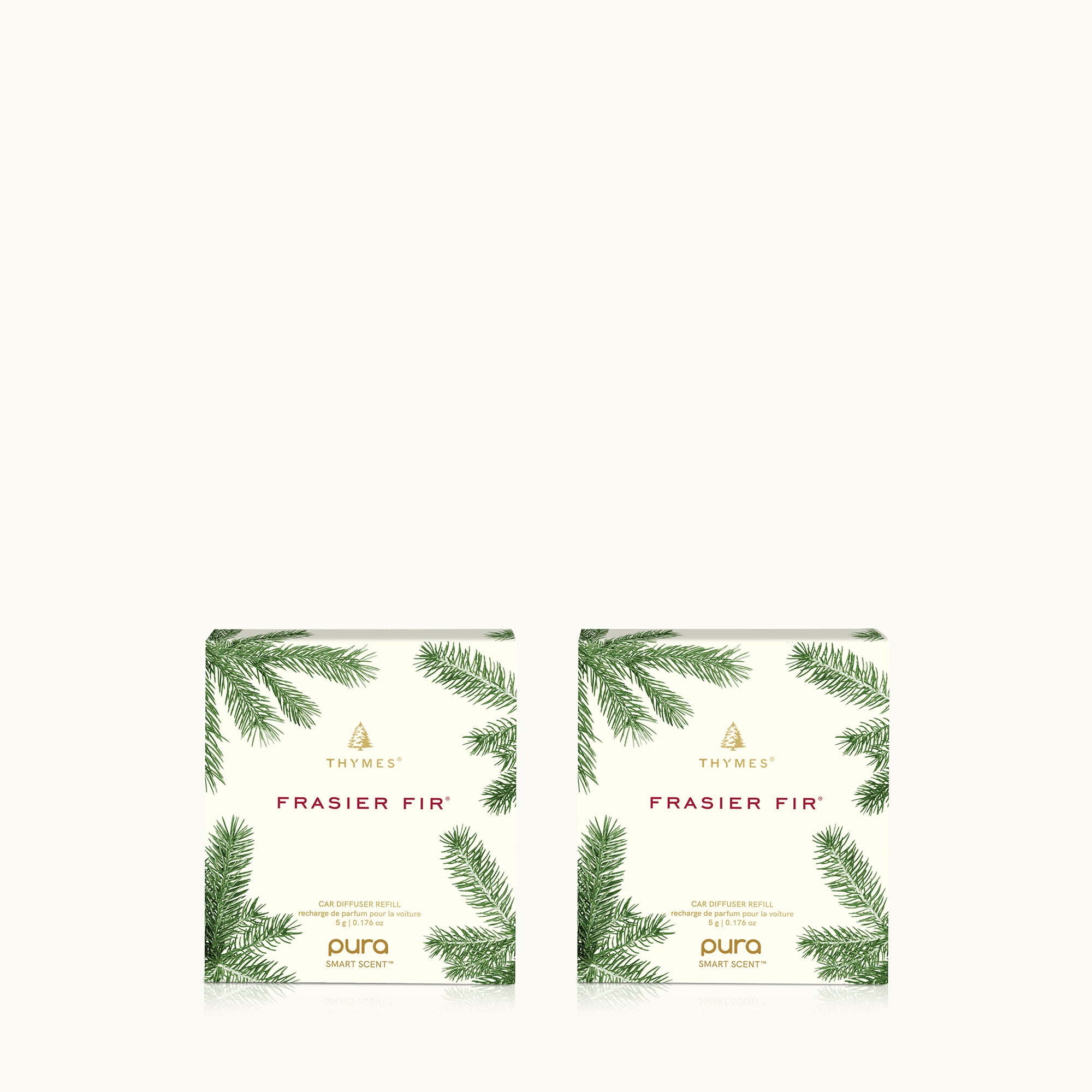 Frasier Fir Pura Car Pro Diffuser Refill 2-Pack Bundle | Thymes