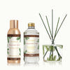 Frasier Fir Home Fragrance Mist, Diffuser Oil Refill and Diffuser on a tan background