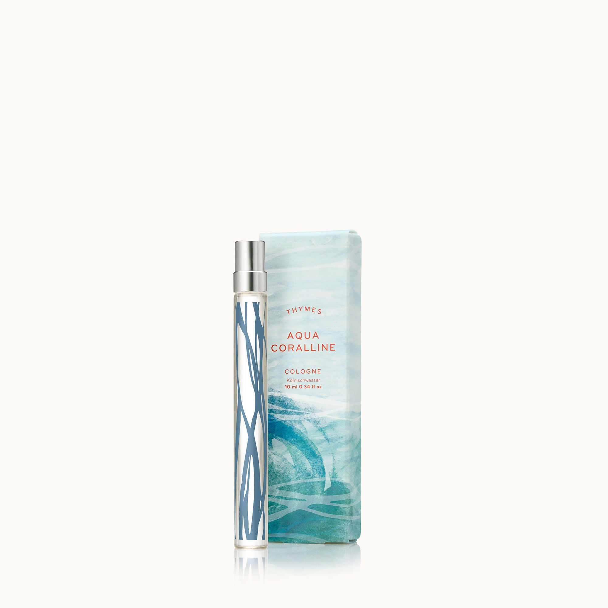 Thymes Aqua Coralline Cologne Spray Pen is Travel Sized