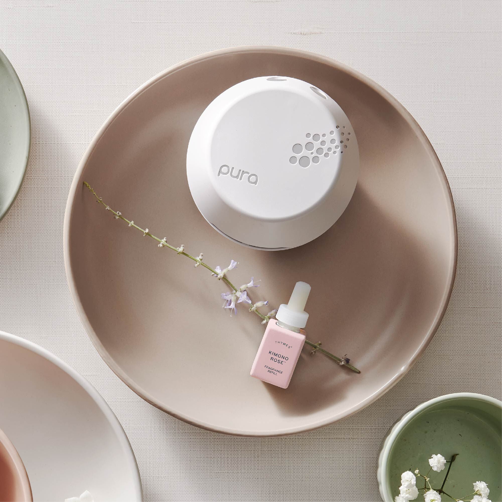 Pura Smart Diffuser and Thymes fragrance refill