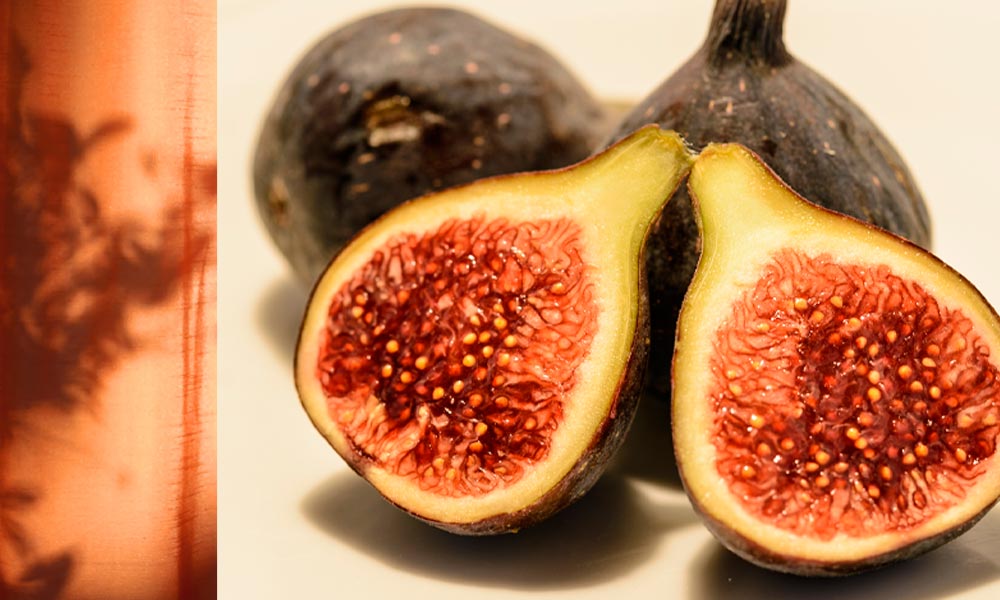 Sliced figs