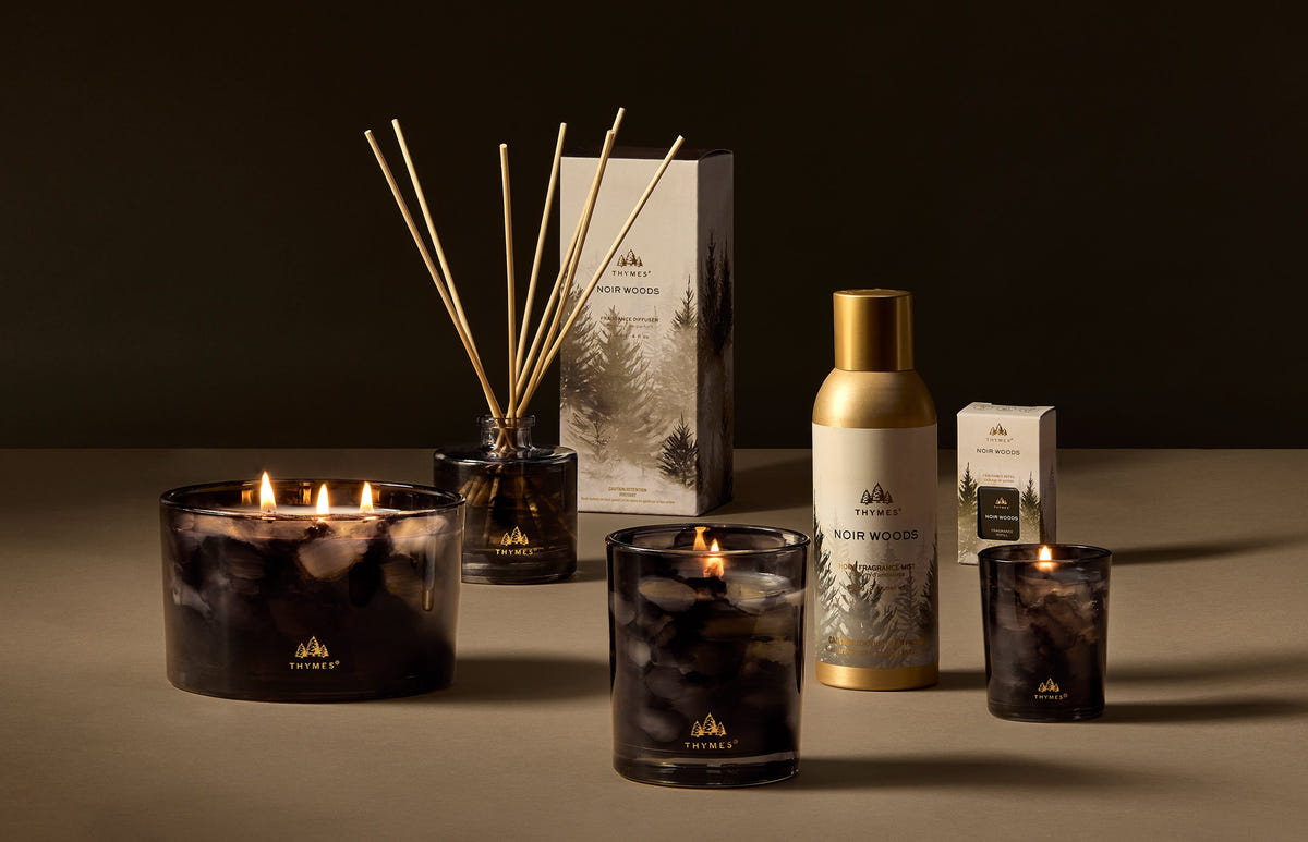 Thymes Home Fragrance featuring a Frasier Fir Petite Diffuser