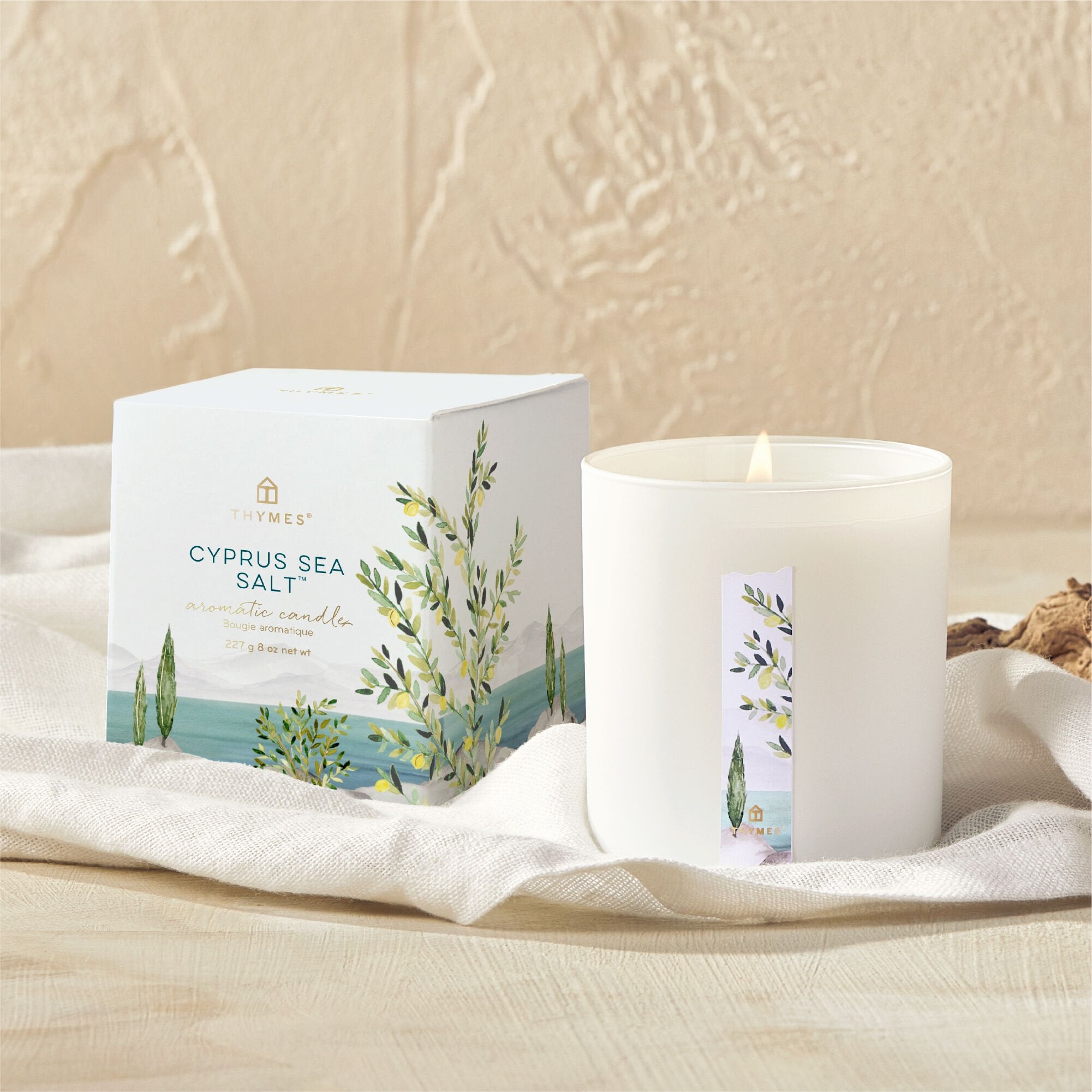 Cyprus Sea Salt Poured Candle