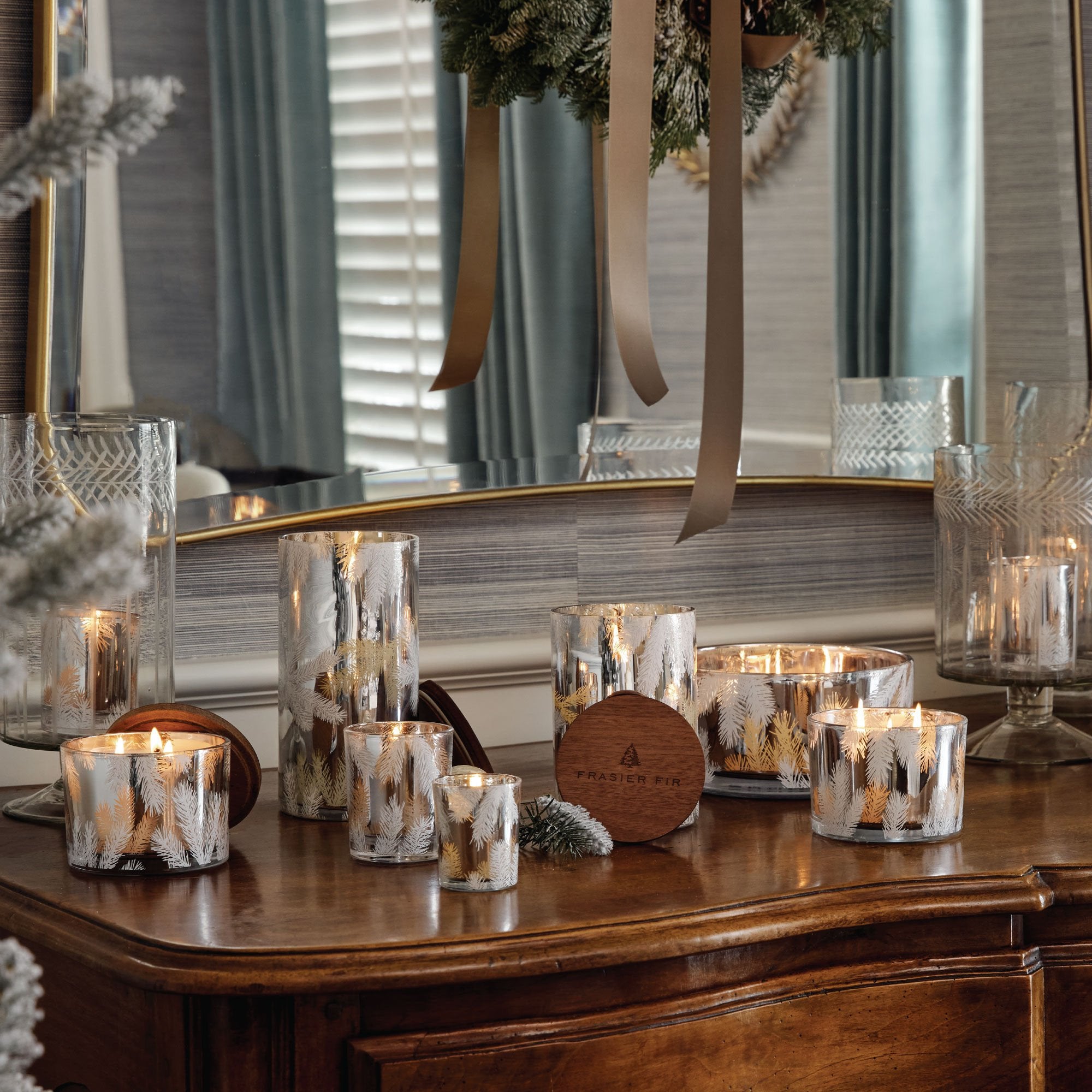 Thymes Frasier Fir Statement Candle Collection