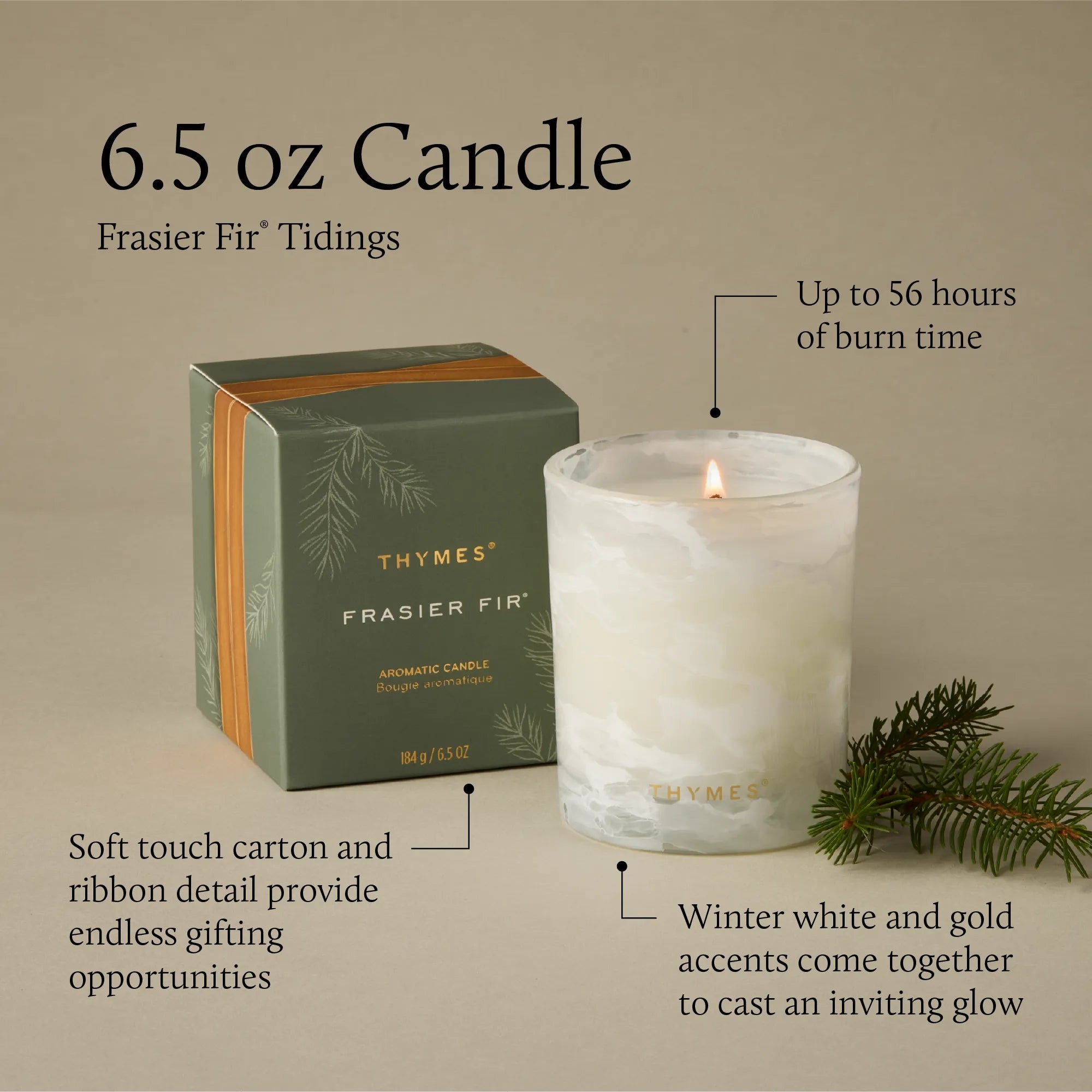 Frasier Fir® Tidings Candle Duo