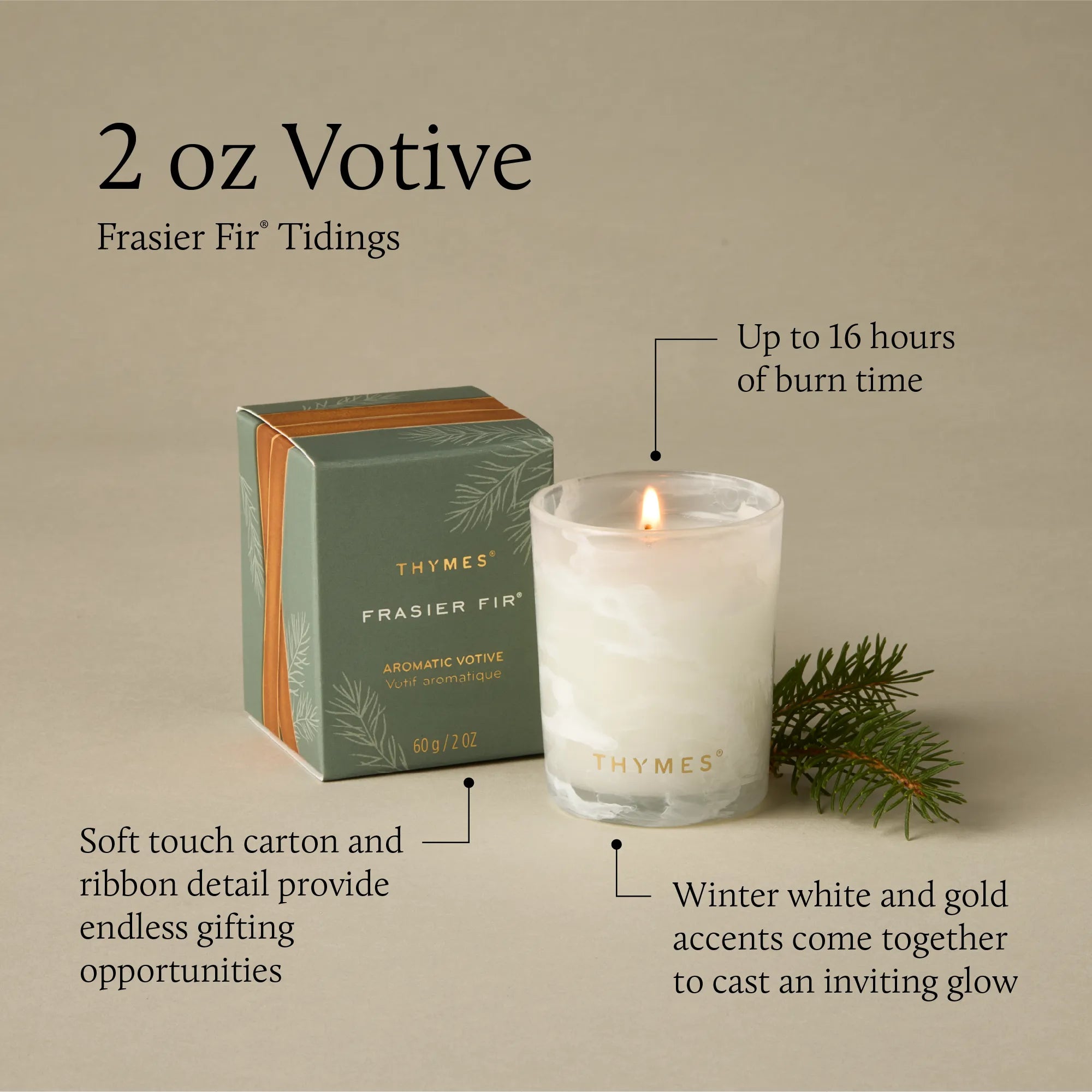 Frasier Fir® Tidings Candle Duo