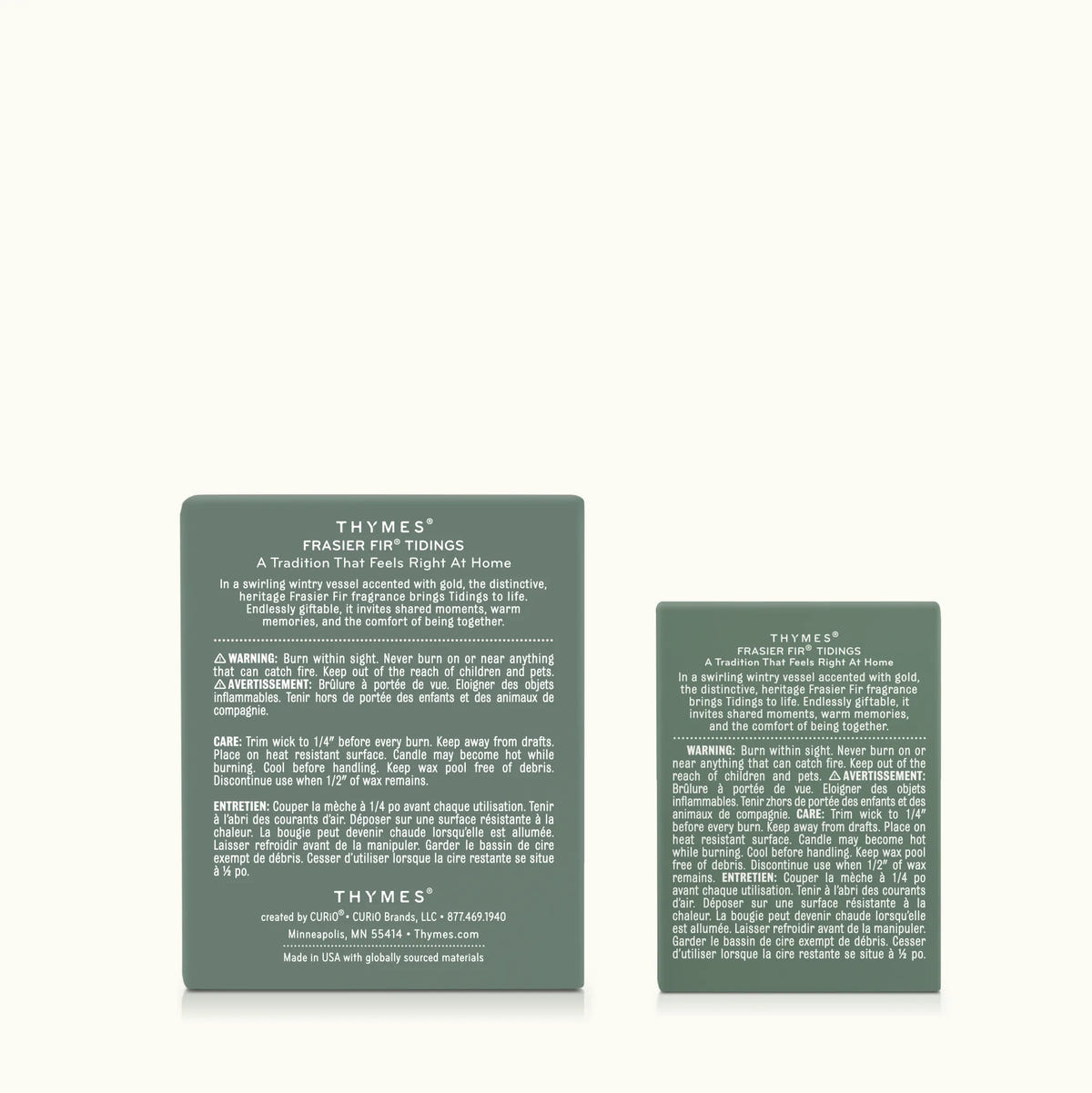 Frasier Fir® Tidings Candle Duo