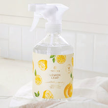 Thymes Lemon Leaf Countertop Spray to wash away germs