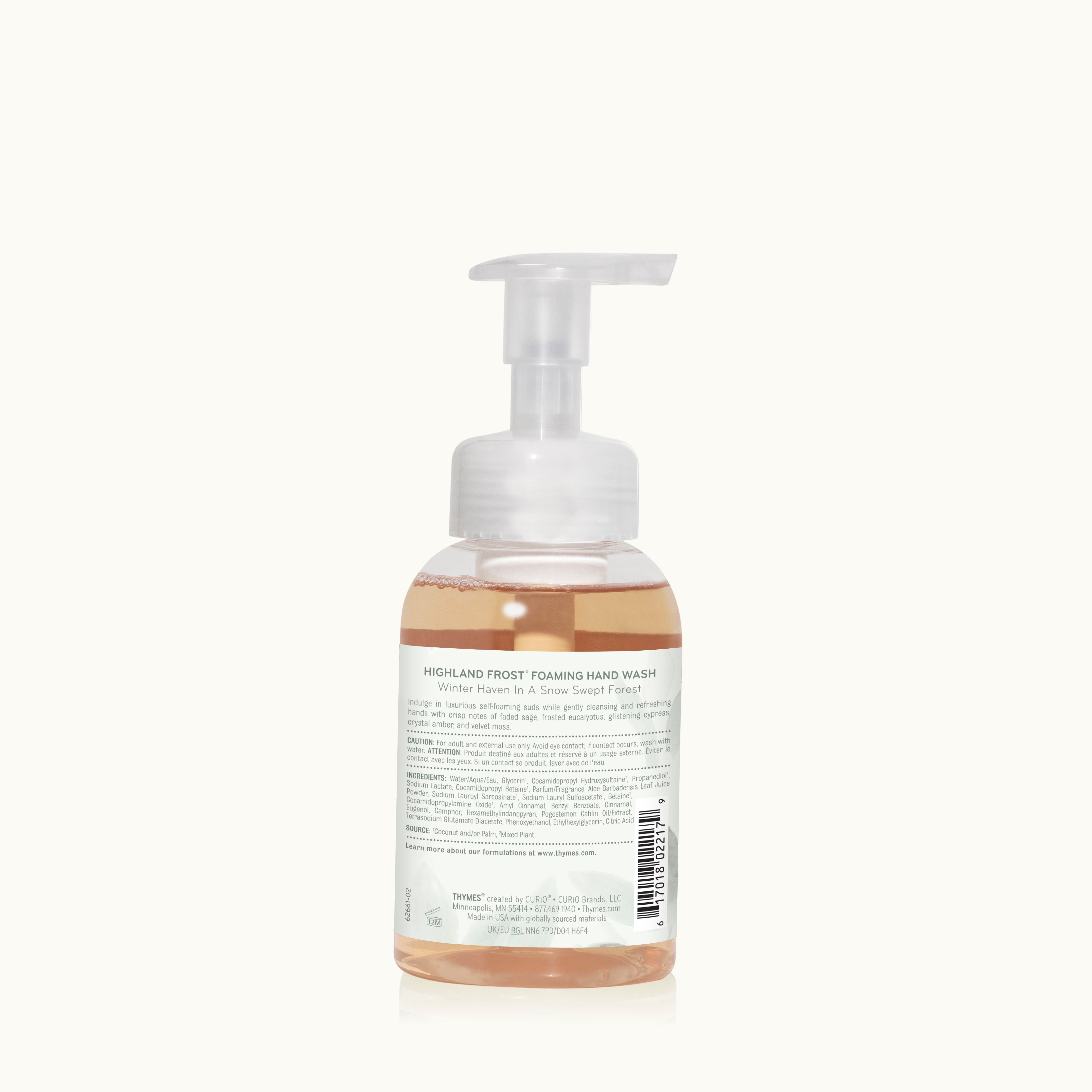 Highland Frost Foaming Hand Wash