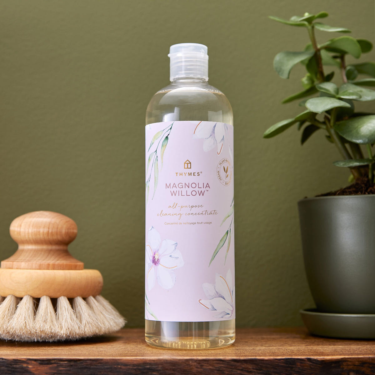 Alternate image of Thymes Magnolia Willow All-Purpose Cleaning Concentrate on a shelf
