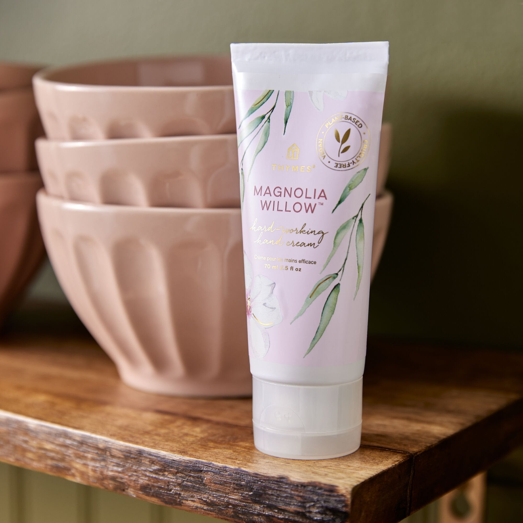Thymes Magnolia Willow Hand Cream - Thumbnail 2