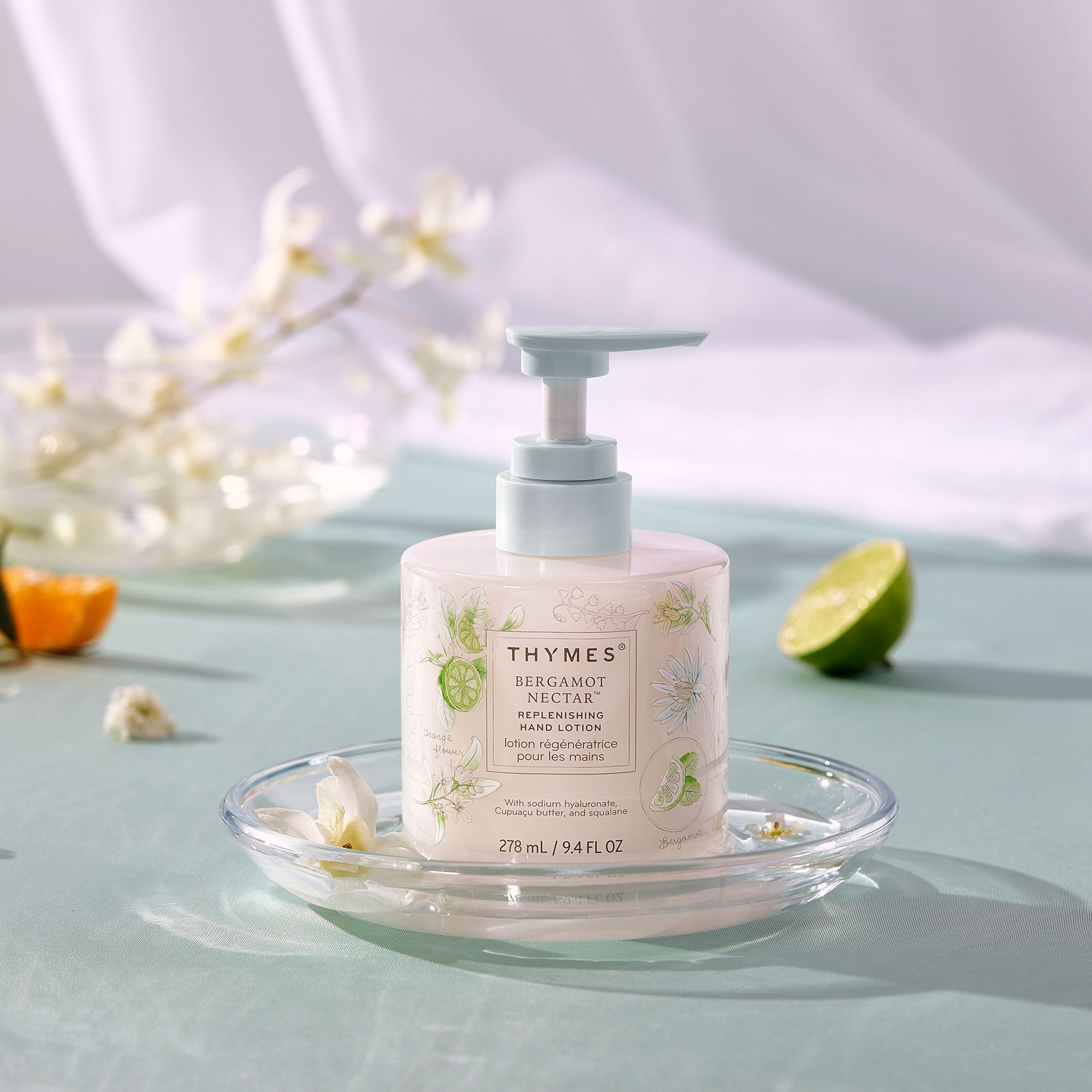 Bergamot Nectar Replenishing Hand Lotion | Thymes