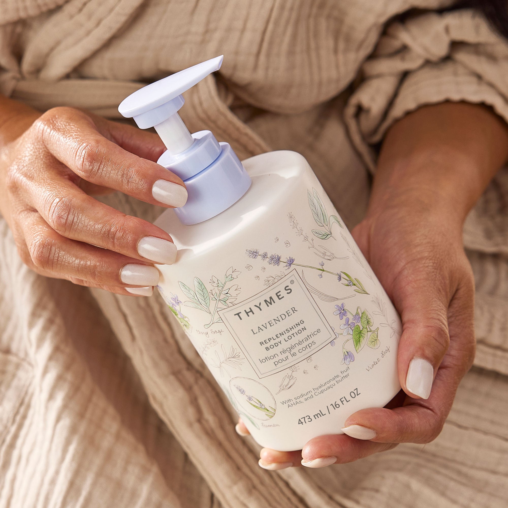 Lavender Replenishing Body Lotion | Thymes