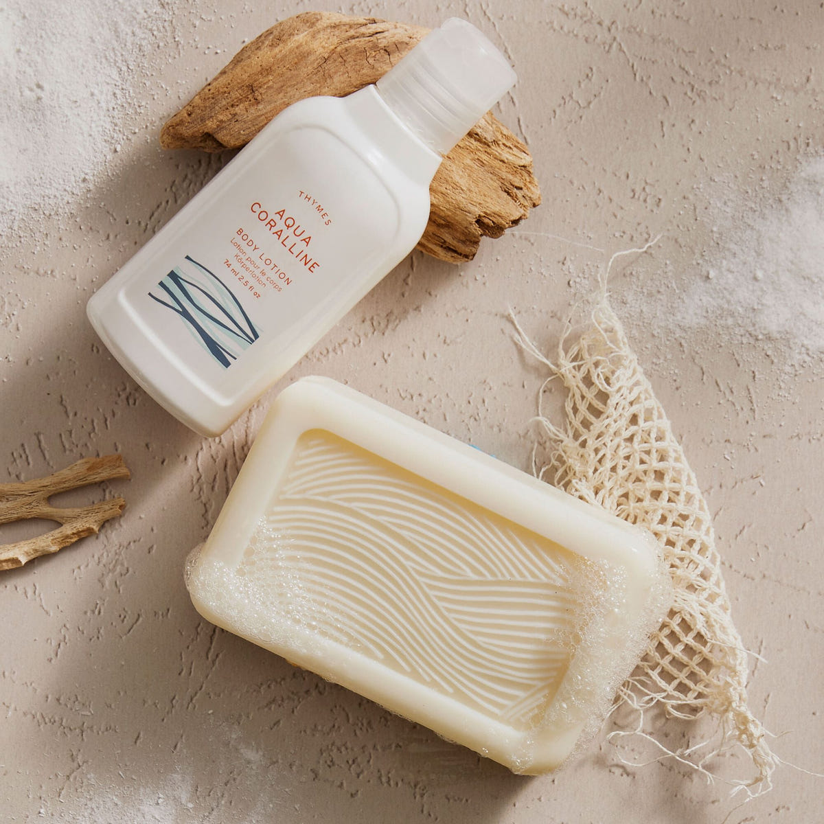 Alternate image of Thymes Aqua Coralline Body Lotion is a Moisturizing Formula