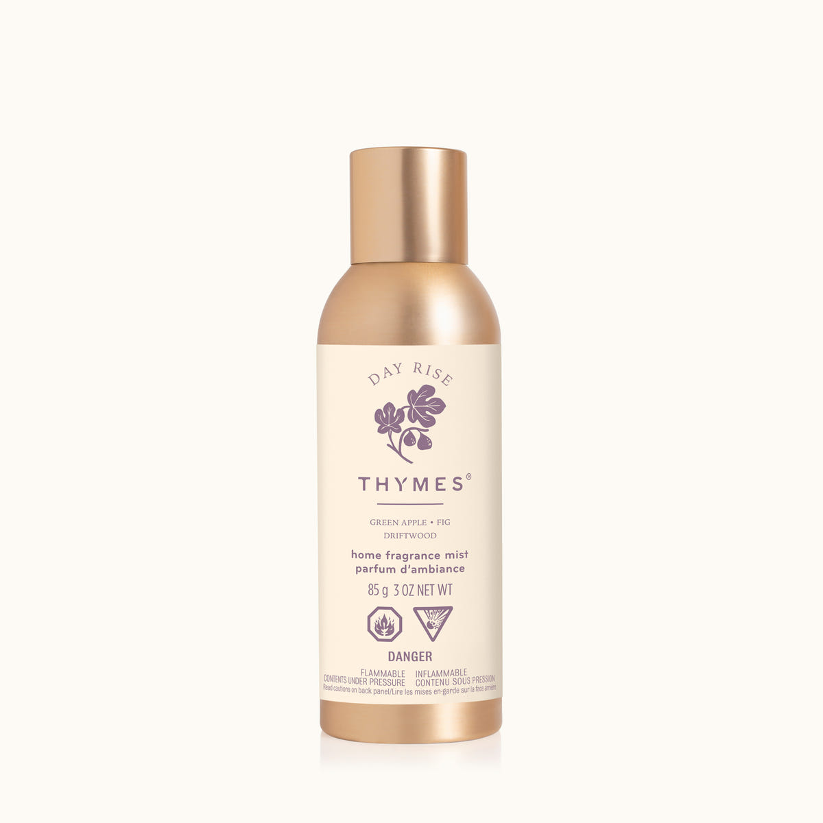 Thymes home fragrance mist bottle on a white background
