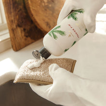 Thymes Frasier Fir Surface Scrub in use