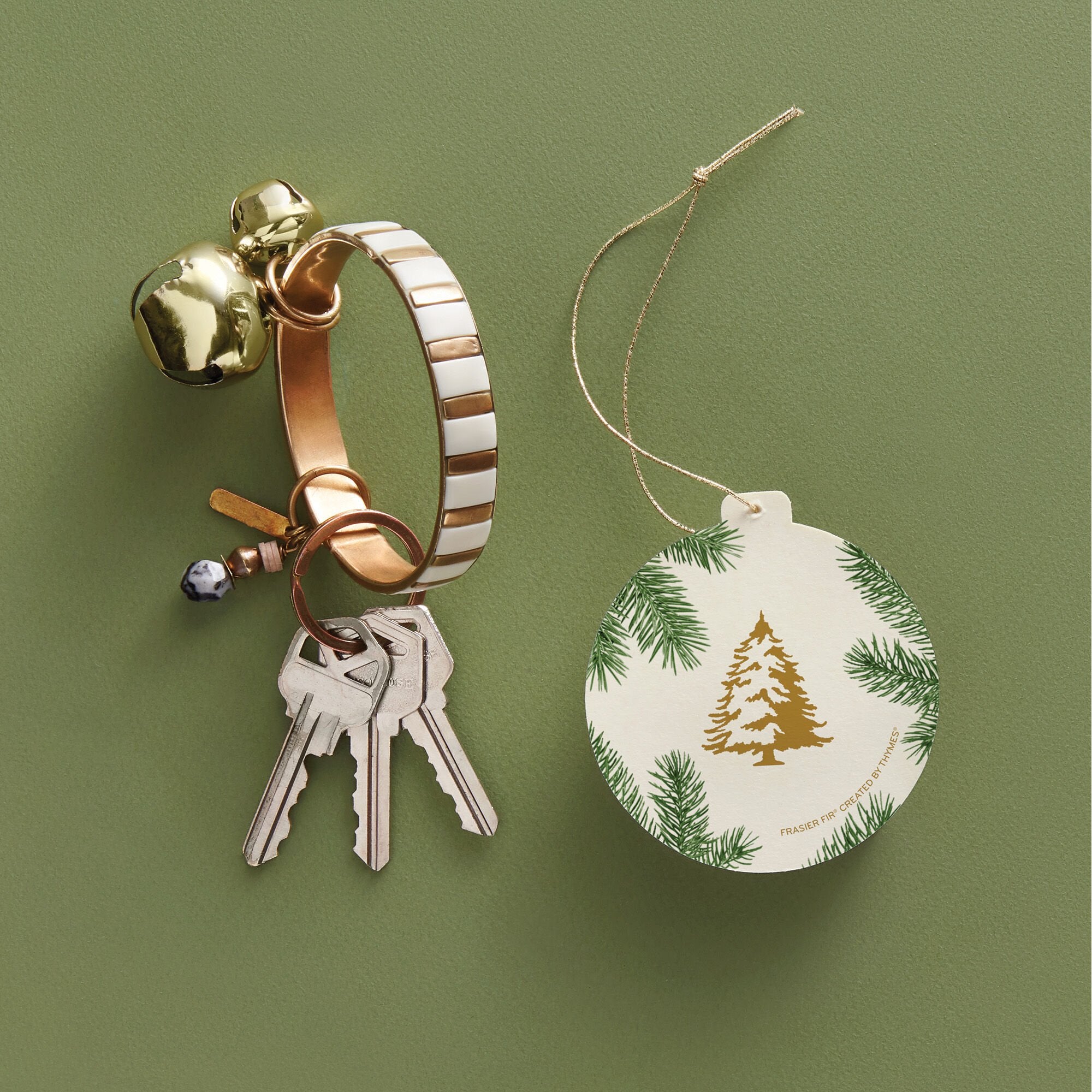 Frasier Fir Decorative Sachet with Keychain