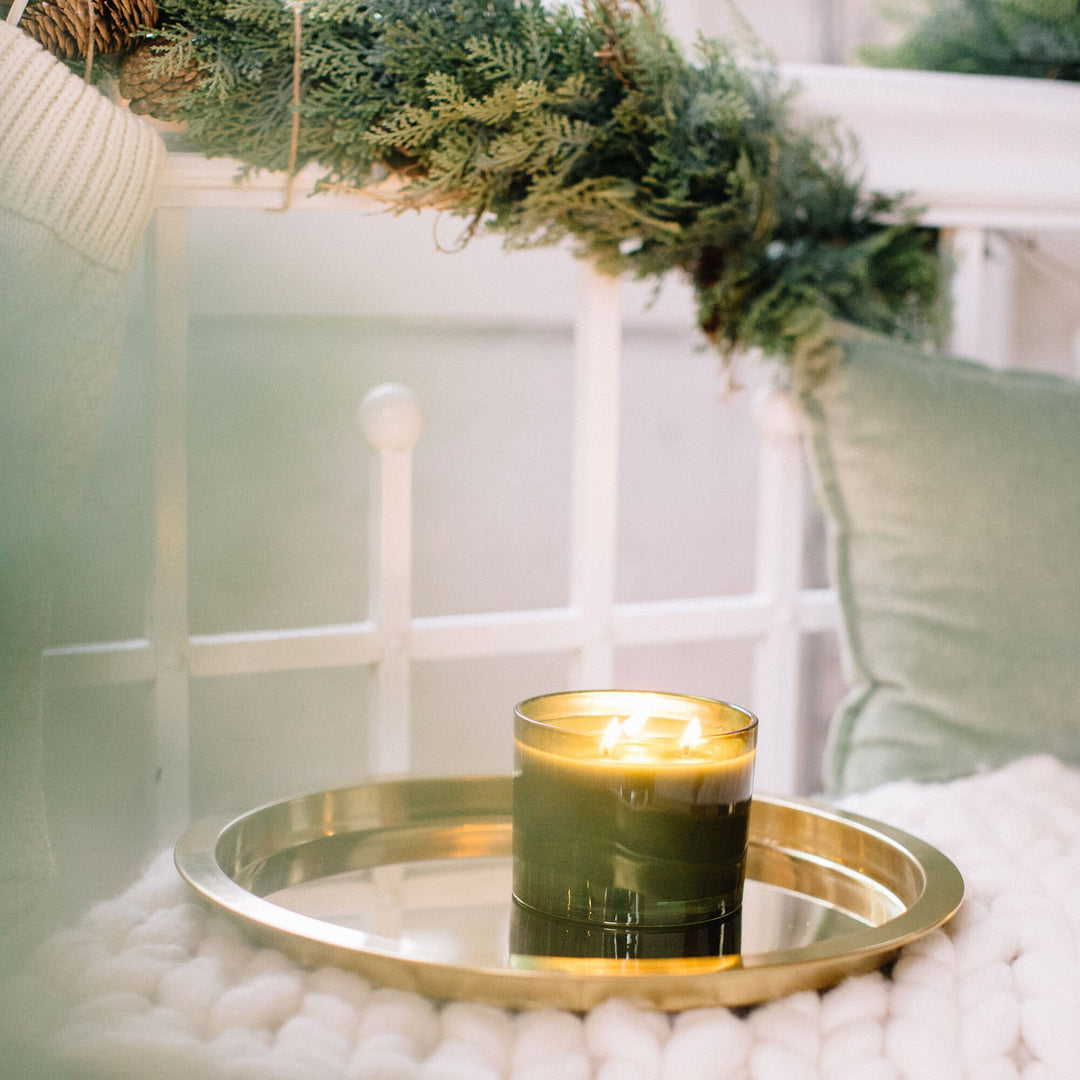 Frasier Fir Green 3Wick Candle Thymes