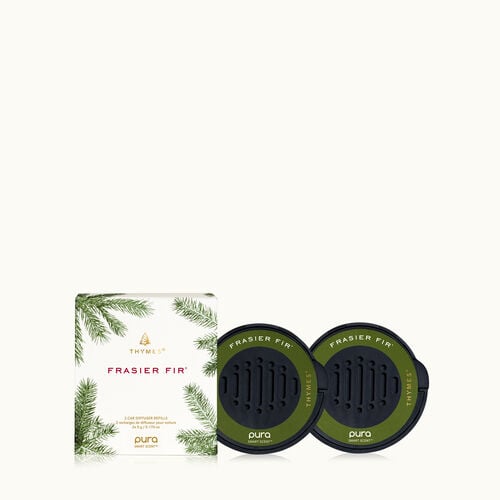 Pura Fraiser Fir Car Diffuser Refill 2pk