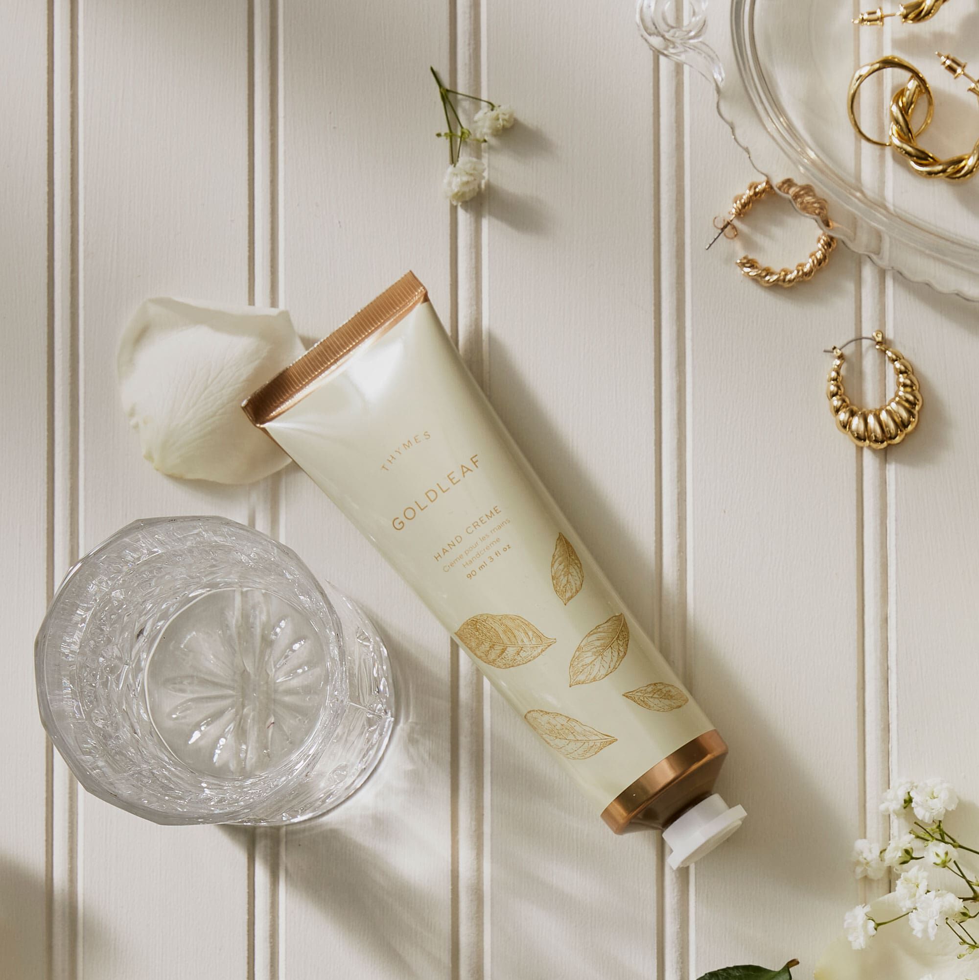 Thymes Goldleaf Perfumed Hand Cream is a Floral Fragrance