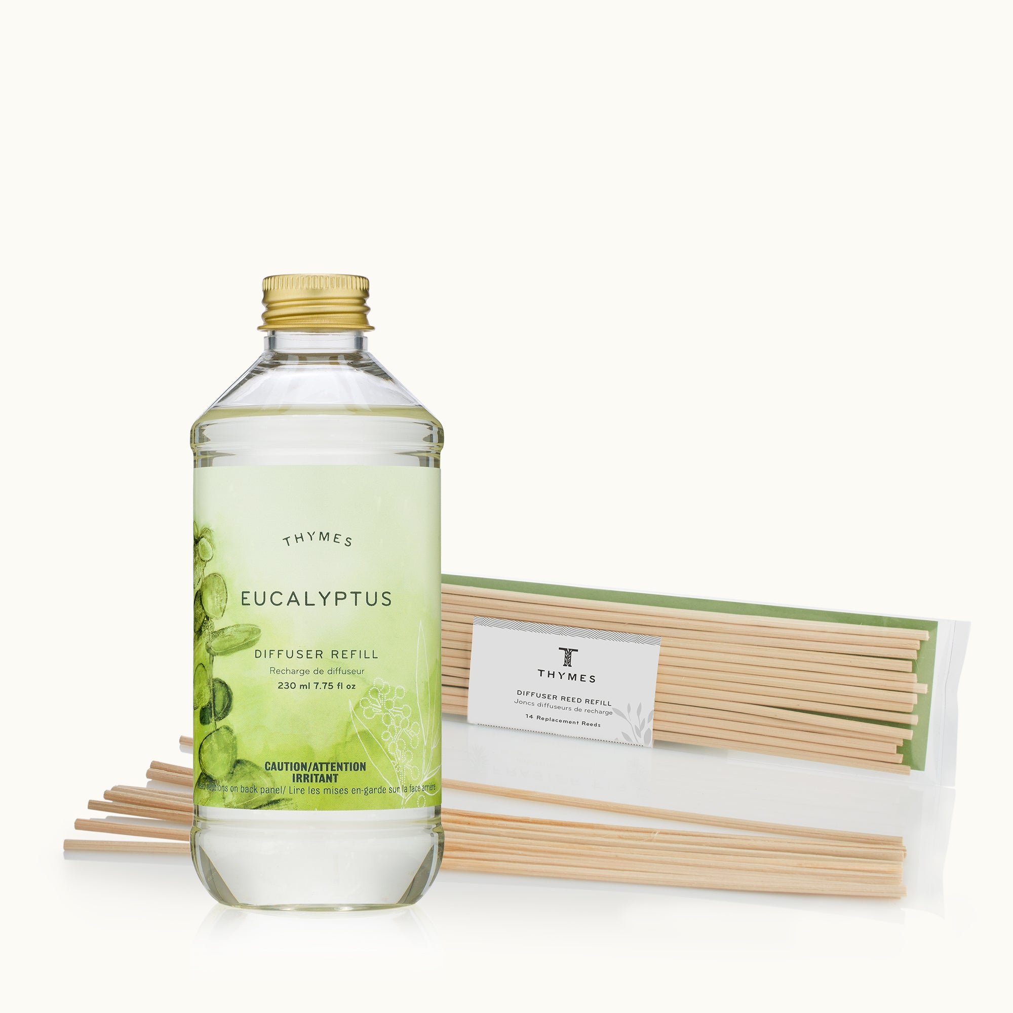 Thymes Euclayptus Diffuser Oil Refill & Reed Refill