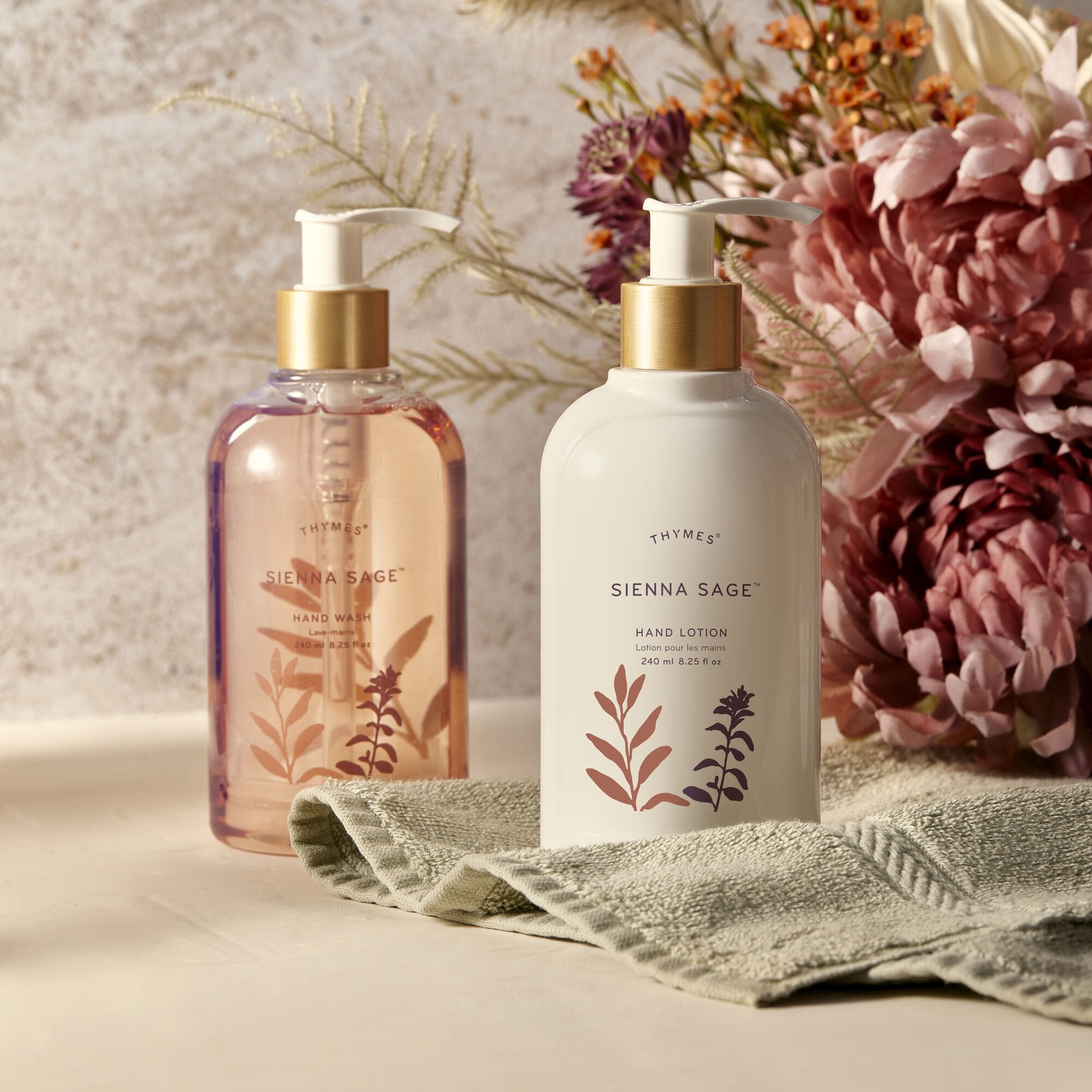 Thymes Sienna Sage Hand Lotion and Hand Wash