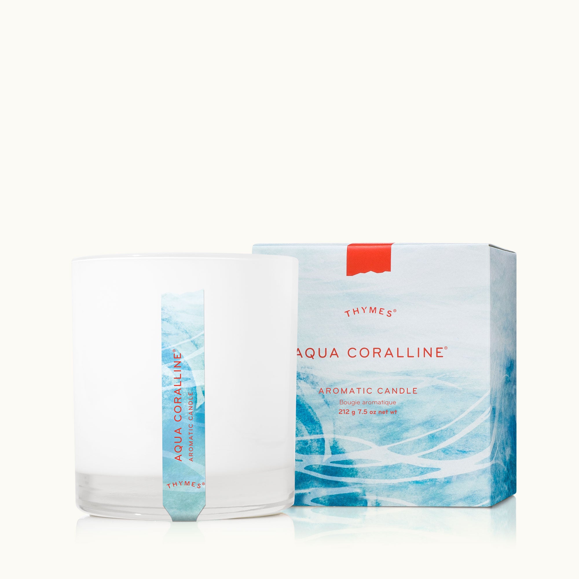 Thymes Aqua Coralline Candle is A Seaside Fragrance