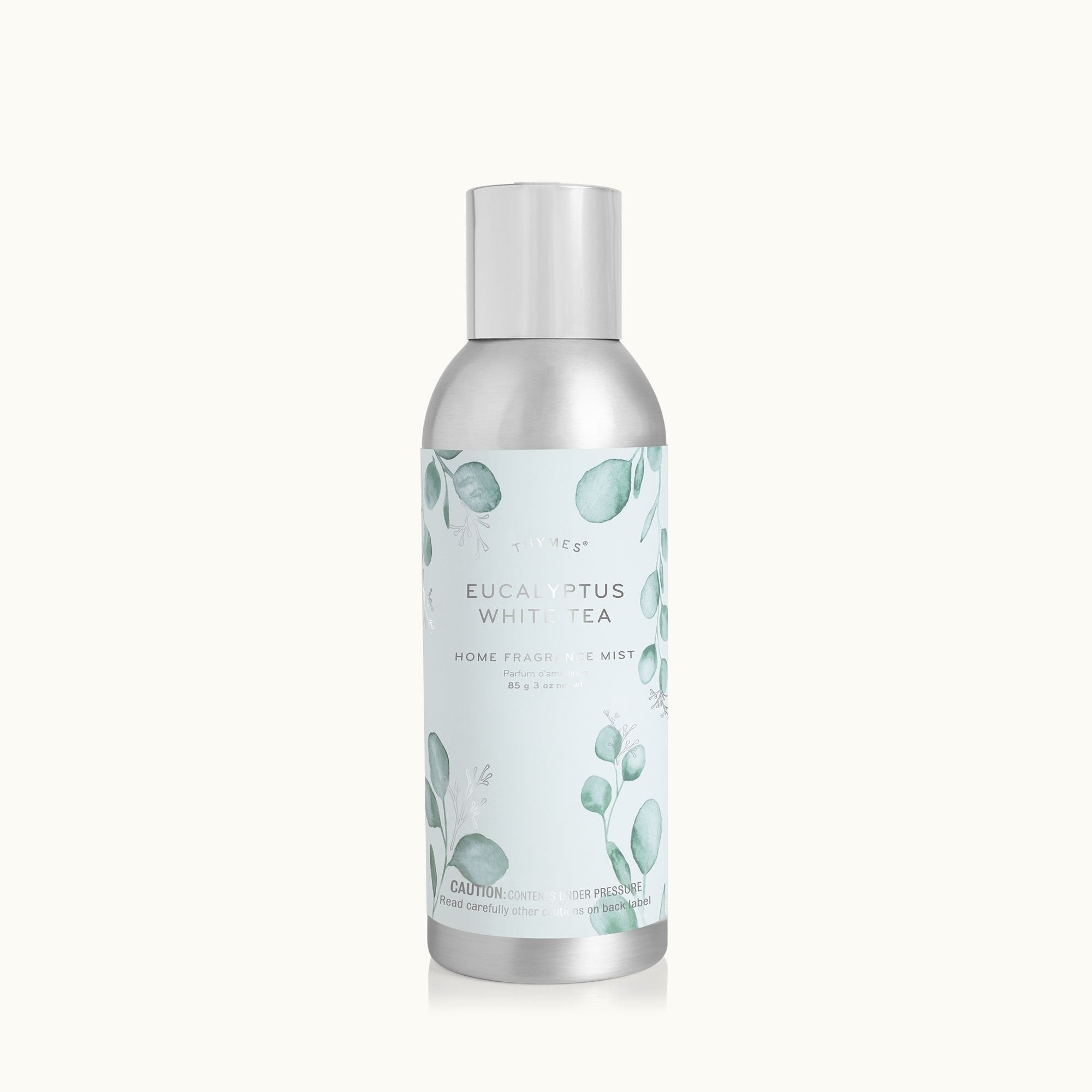 Thymes Eucalyptus White Tea Home Fragrance Mist is an invigorating home fragrance