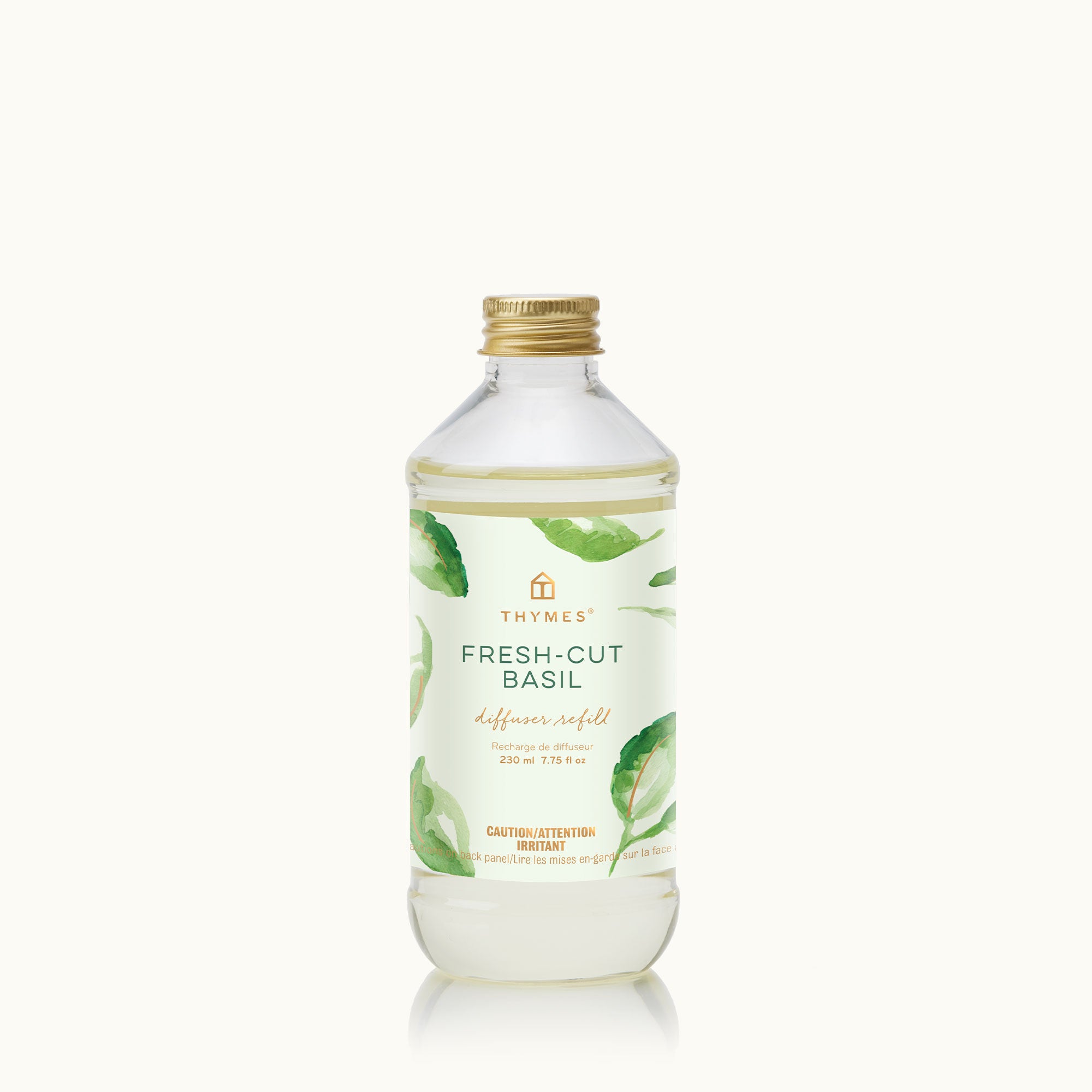 Thymes Fresh-Cut Basil Reed Diffuser Oil Refill is a fresh scent