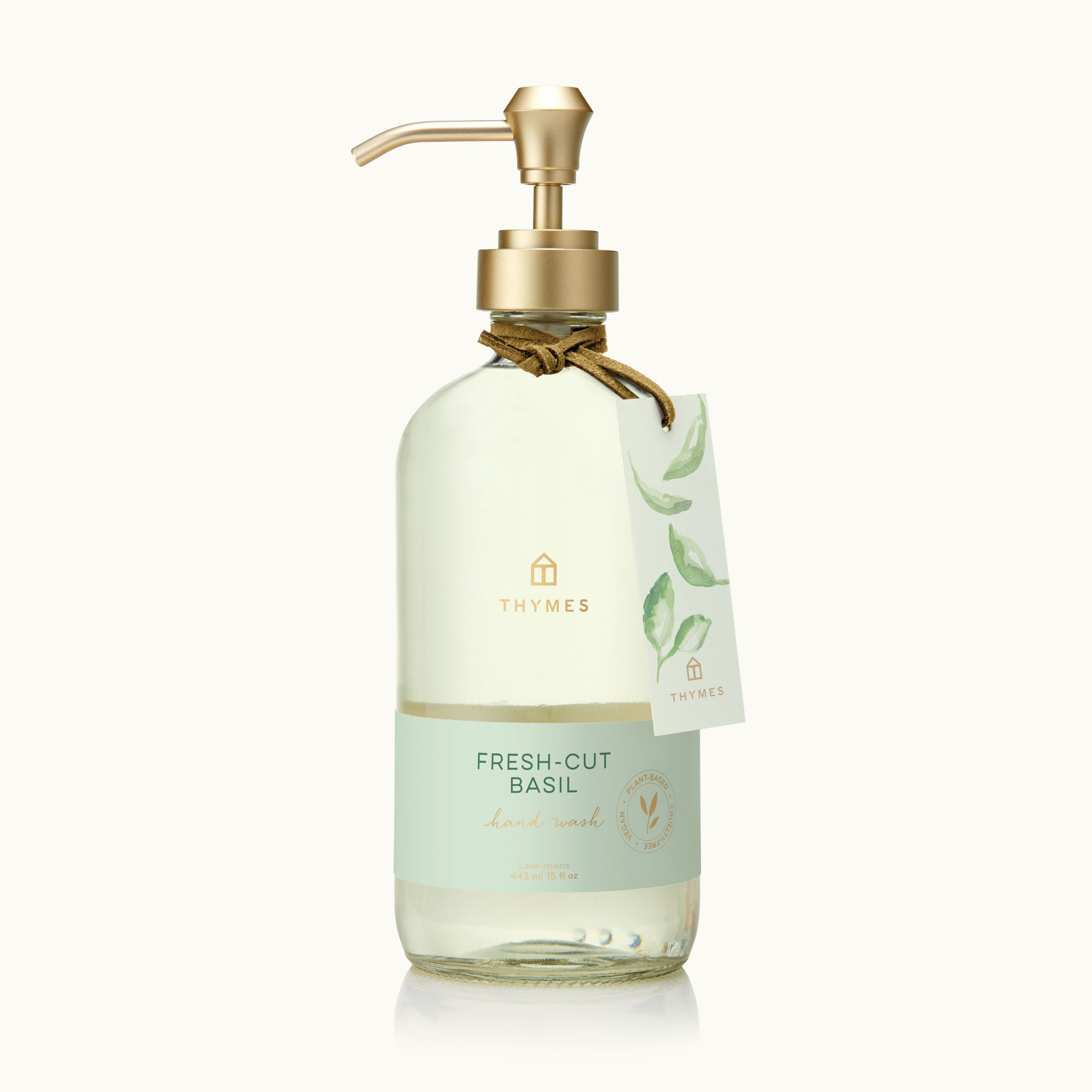 Thymes Fresh-cut Basil Large Hand Wash