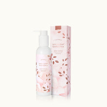 Thymes Goldleaf Gardenia Body Serum is a floral fragrance