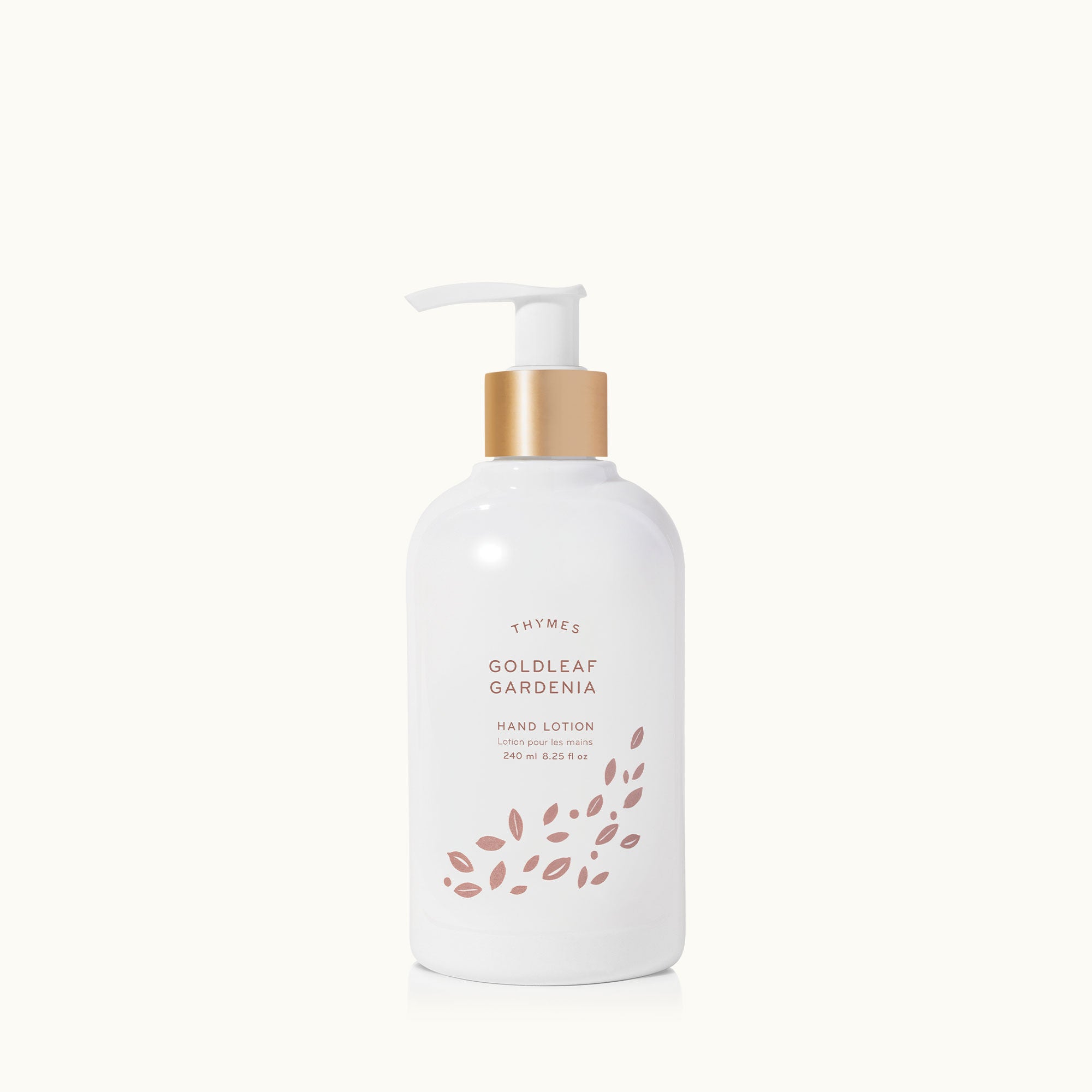 Thymes Goldleaf Gardenia Hand Lotion with pump