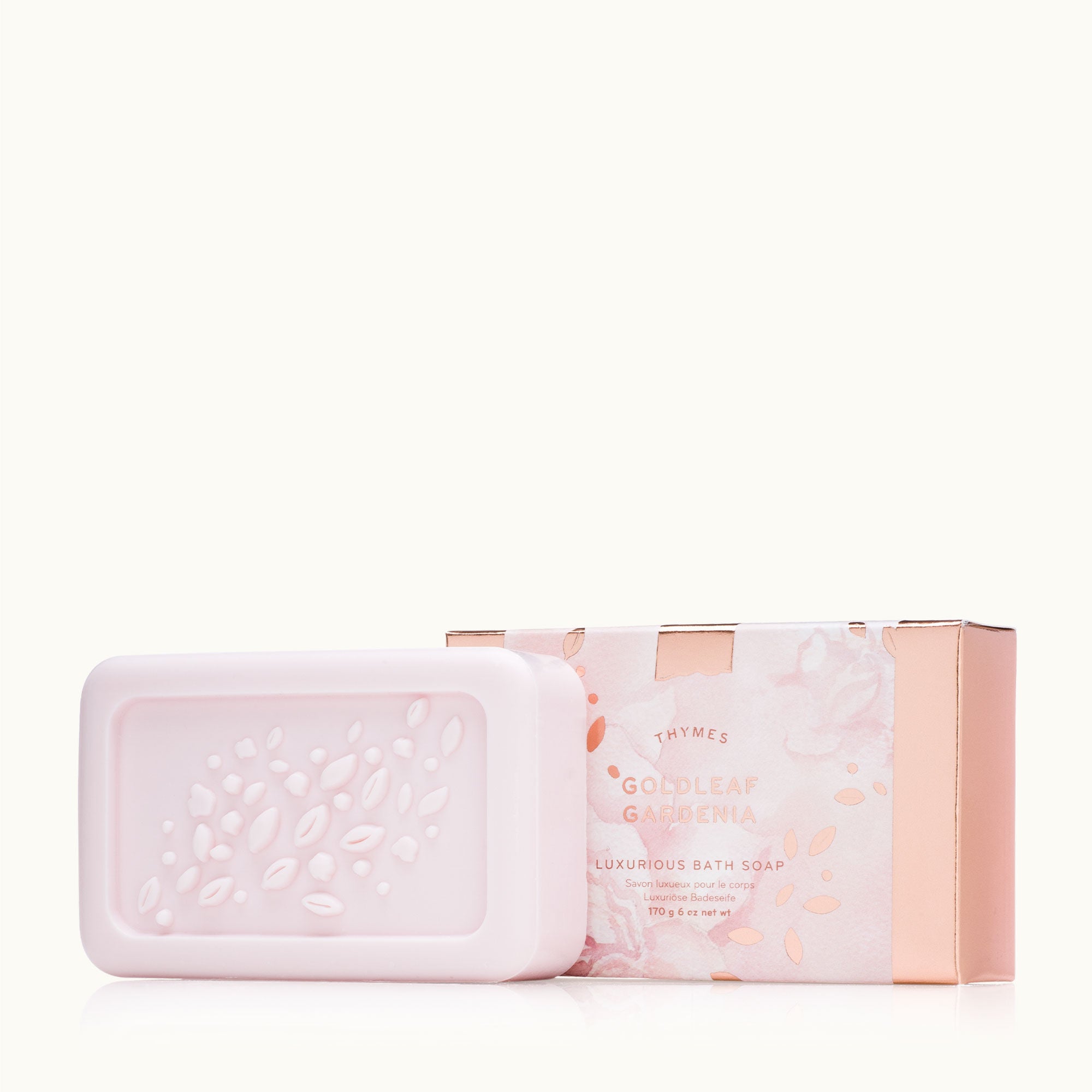 Thymes Goldleaf Gardenia Bar Soap