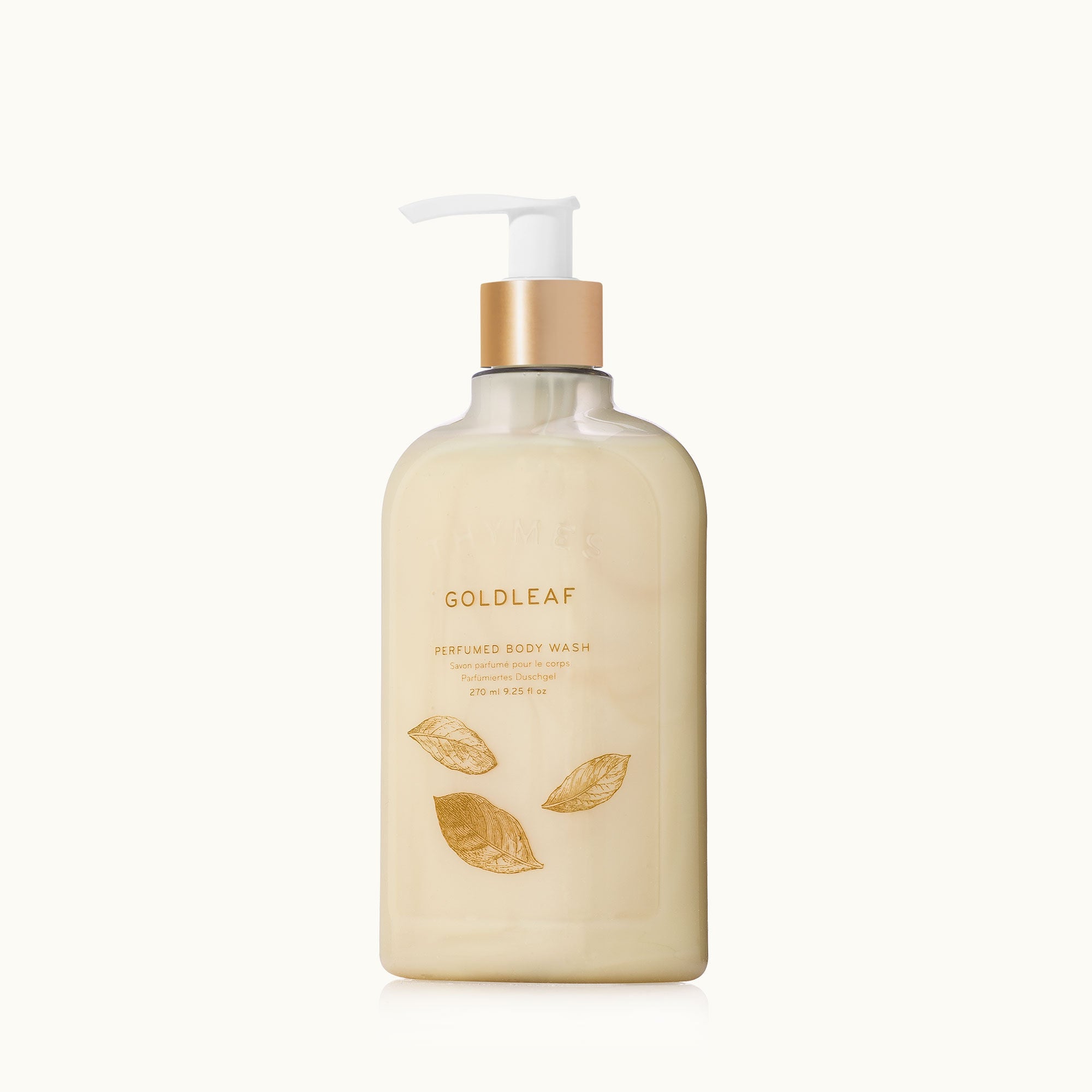 Thymes Goldleaf Perfumed Body Wash with pump full size