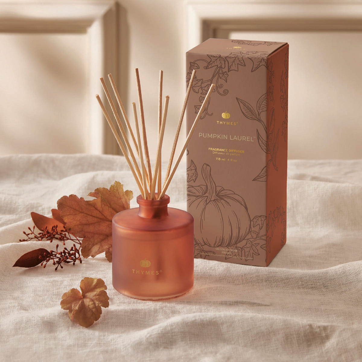 Alternate image of Pumpkin Laurel Reed Diffuser