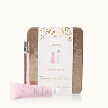 Thymes Kimono Rose Fragrance Duo Travel Size