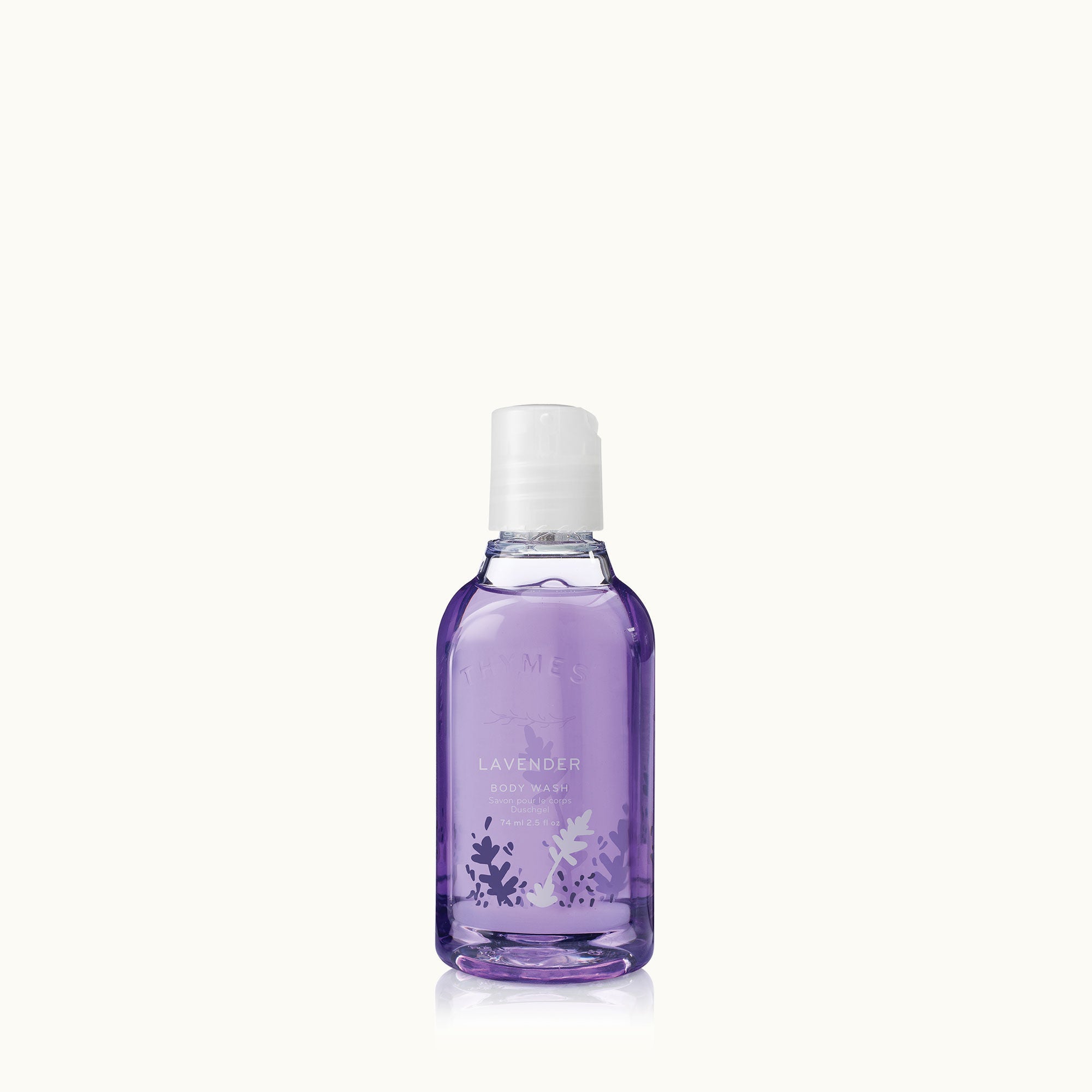 Thymes Lavender Body Wash petite size for travel