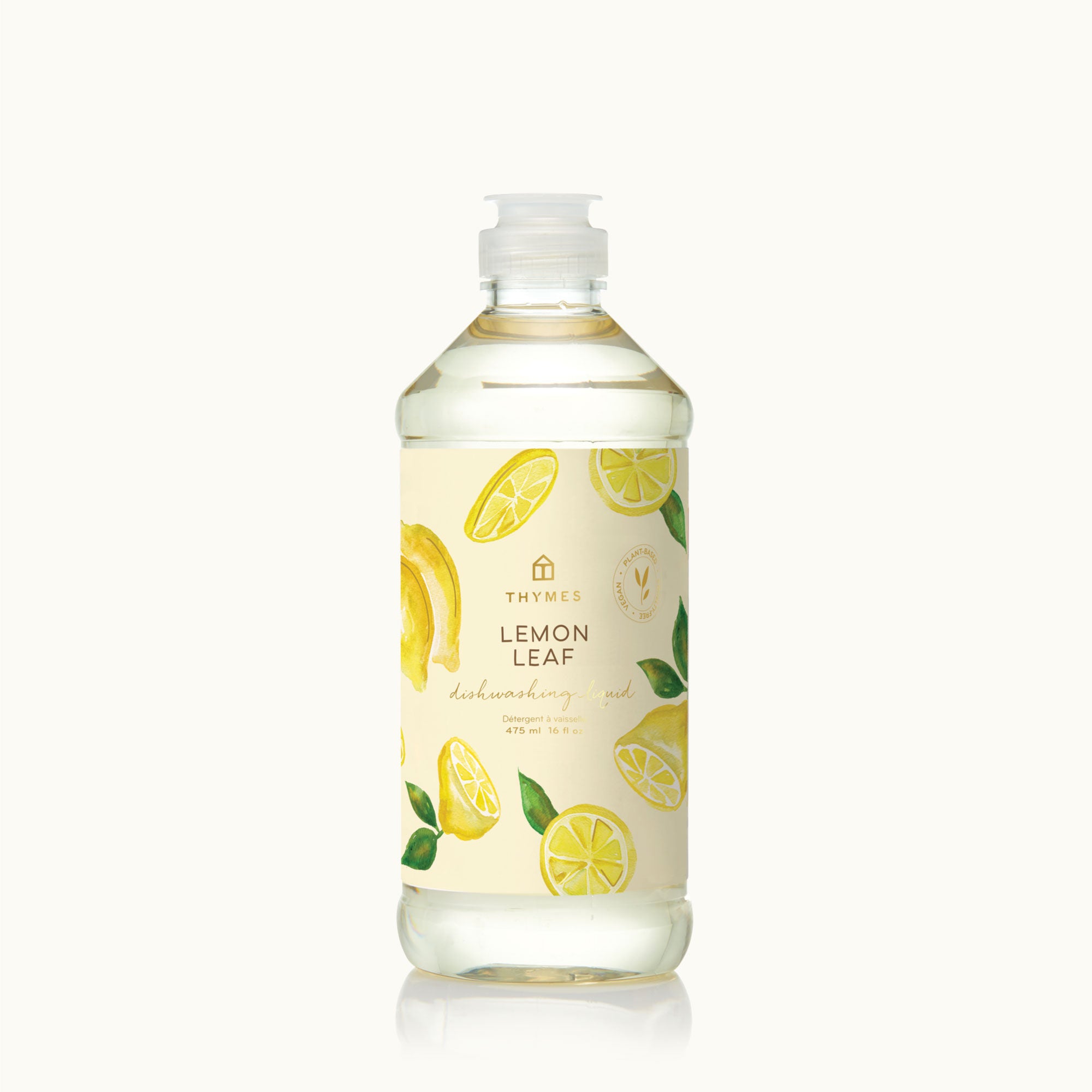 Thymes Lemon Leaf Dishwashing Liquid for Squeaky Clean Dishes