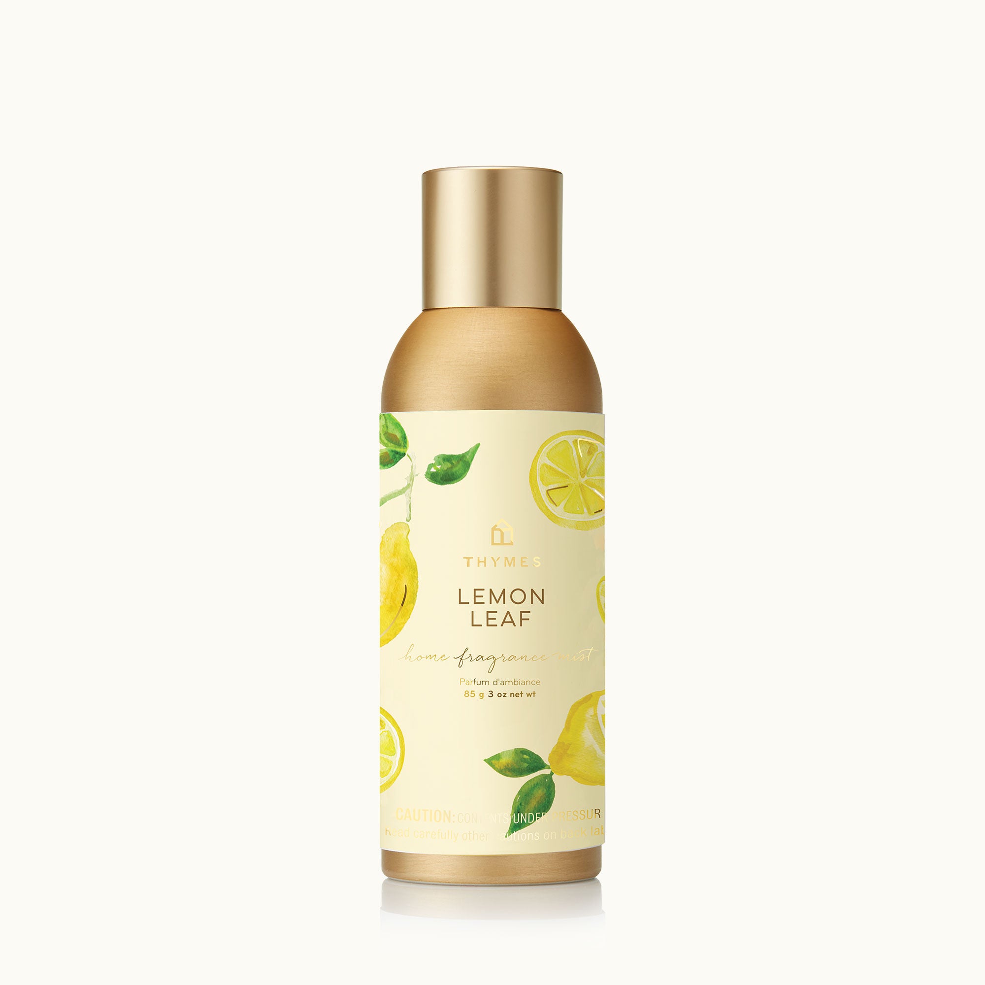 Thymes Lemon Leaf Home Fragrance Mist is a Bright Citrus Scent