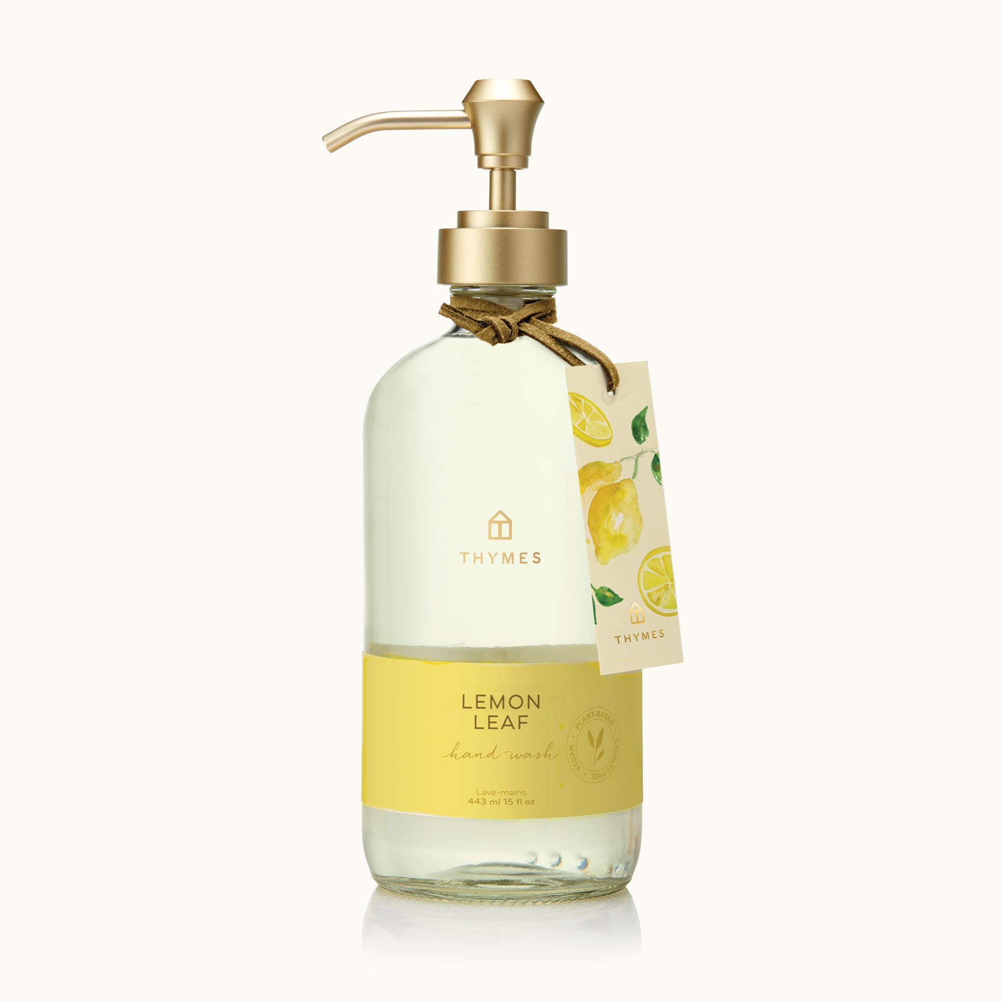 Thymes Lemon Leaf Large Hand Wash to Wash Away Dirt and Germs