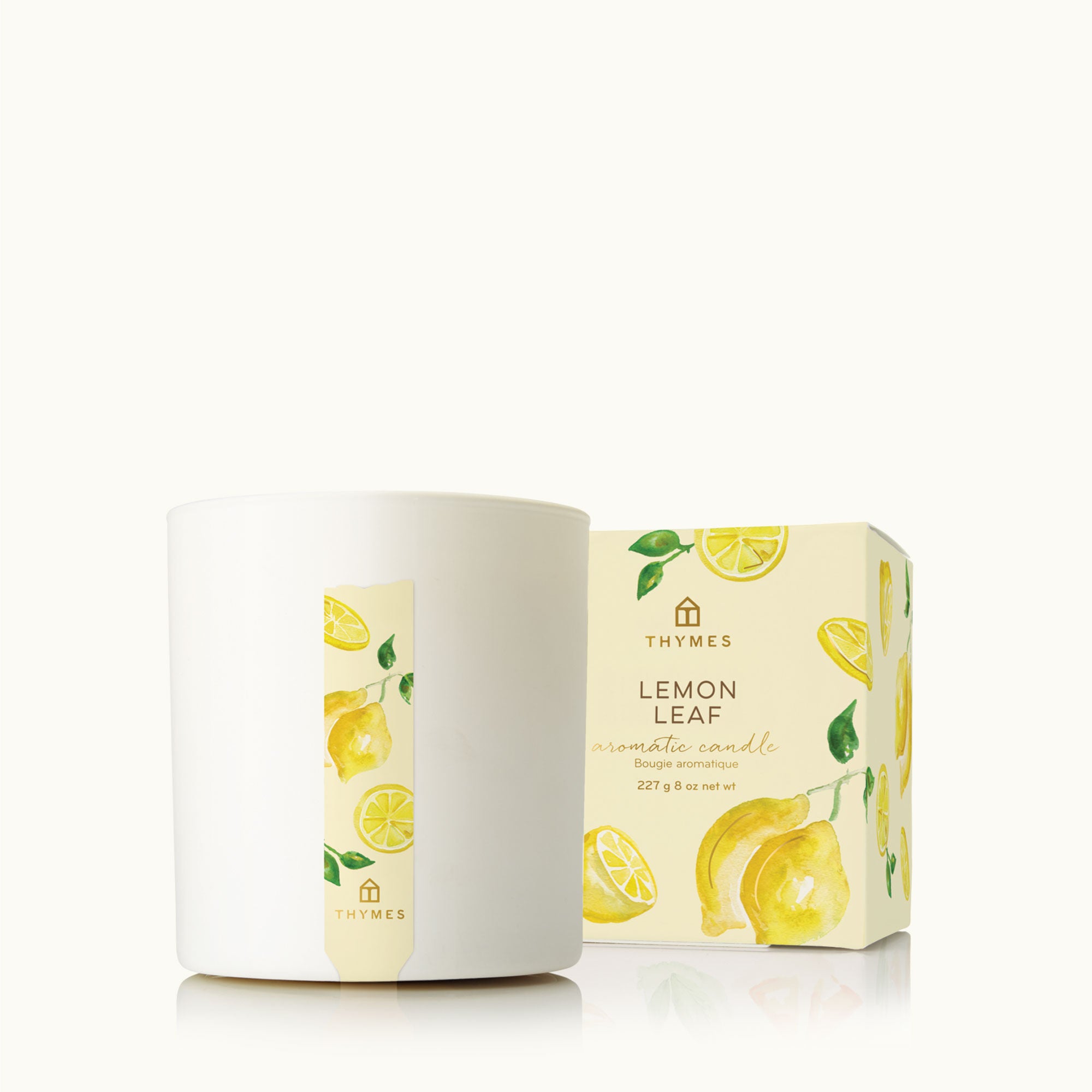 Thymes Lemon Leaf Poured Candle is a Sparkling Citrus Scent to Fill Your Home