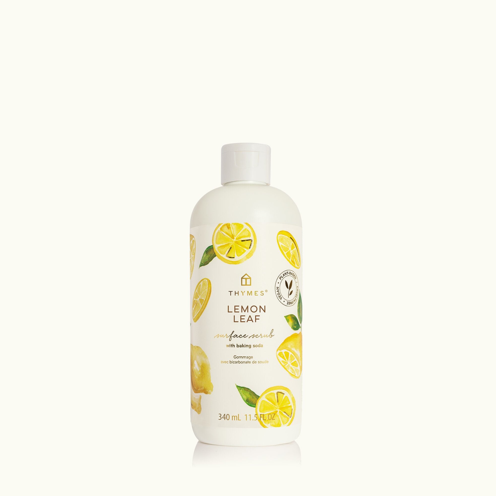 Thymes Lemon Leaf Surface Scrub for home cleaning