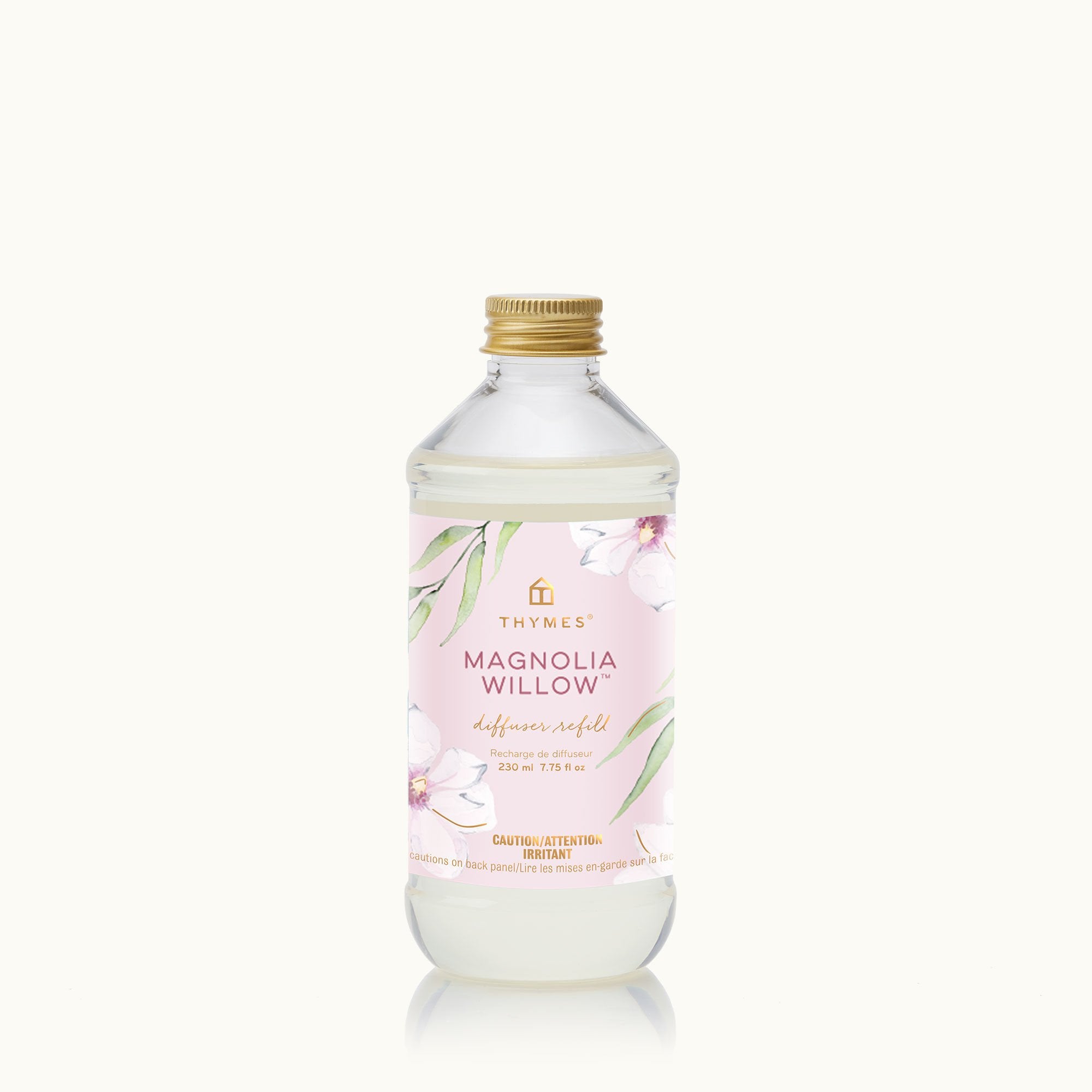 Thymes Magnolia Willow Reed Diffuser Oil Refill is a woody floral fragrance