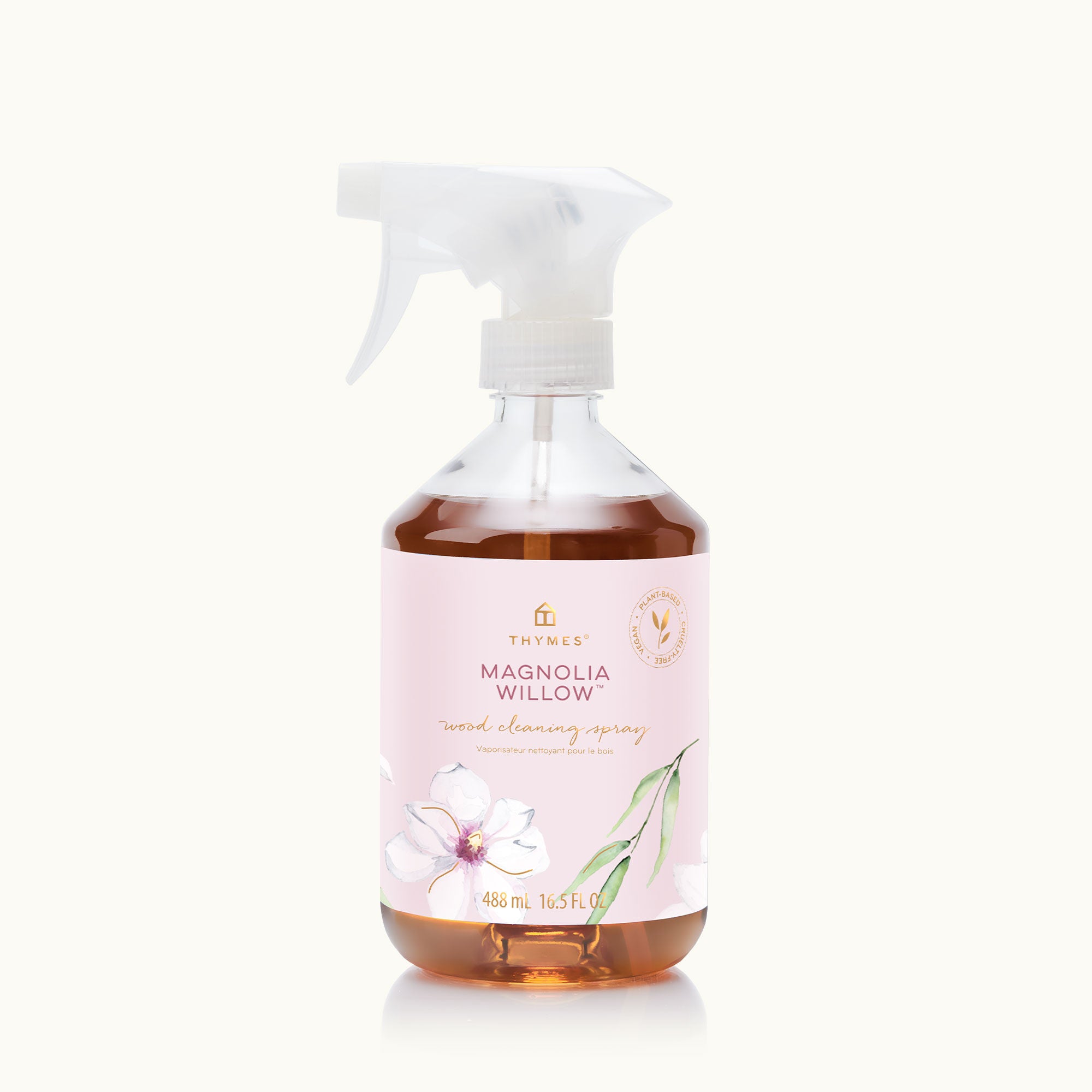 Magnolia Willow Wood Cleaning Spray is a woody floral fragrance