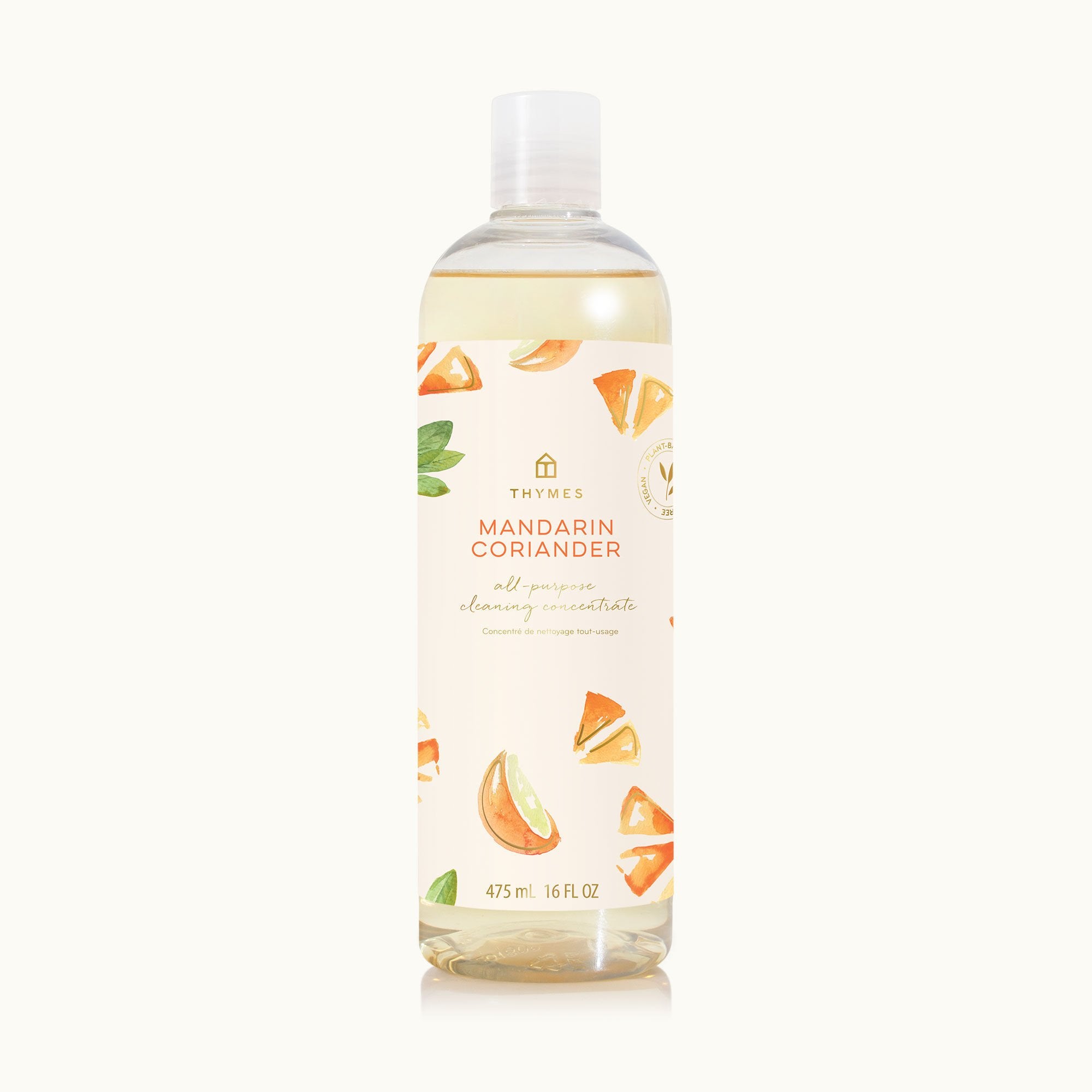 Thymes Mandarin Coriander All Purpose Cleaning Concentrate for Floors and Surfaces